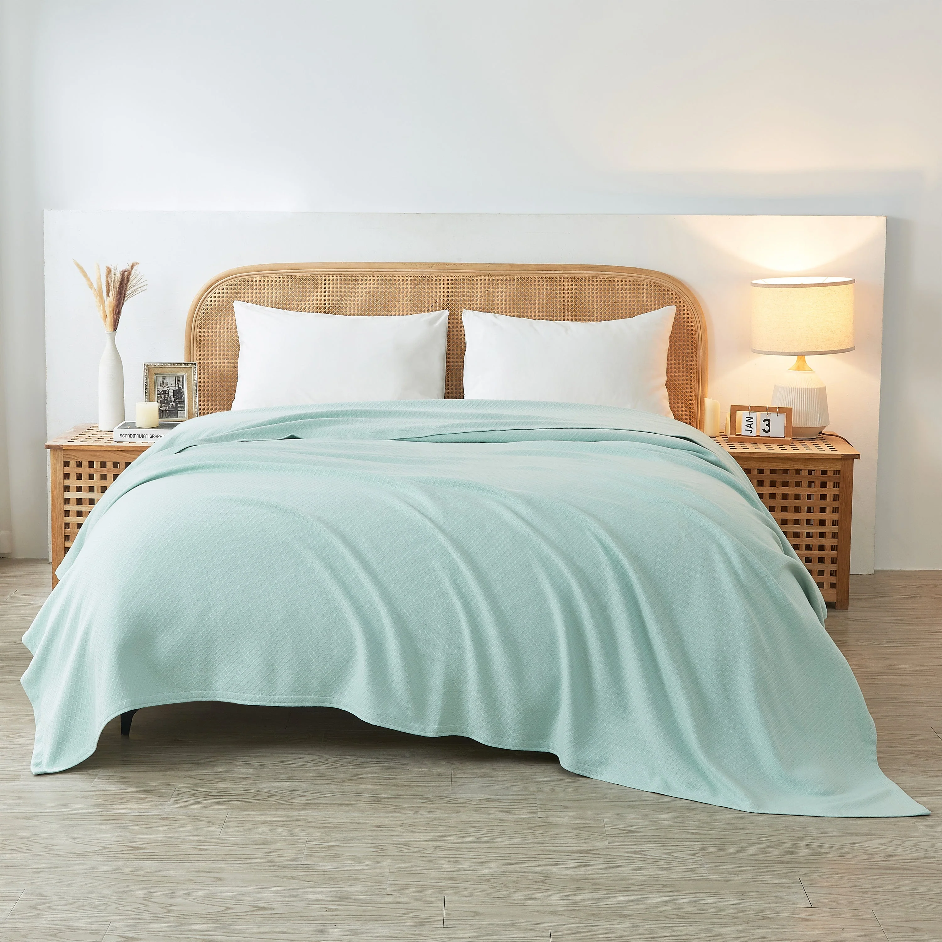Egyptian Cotton Diamond Blanket - Image 15