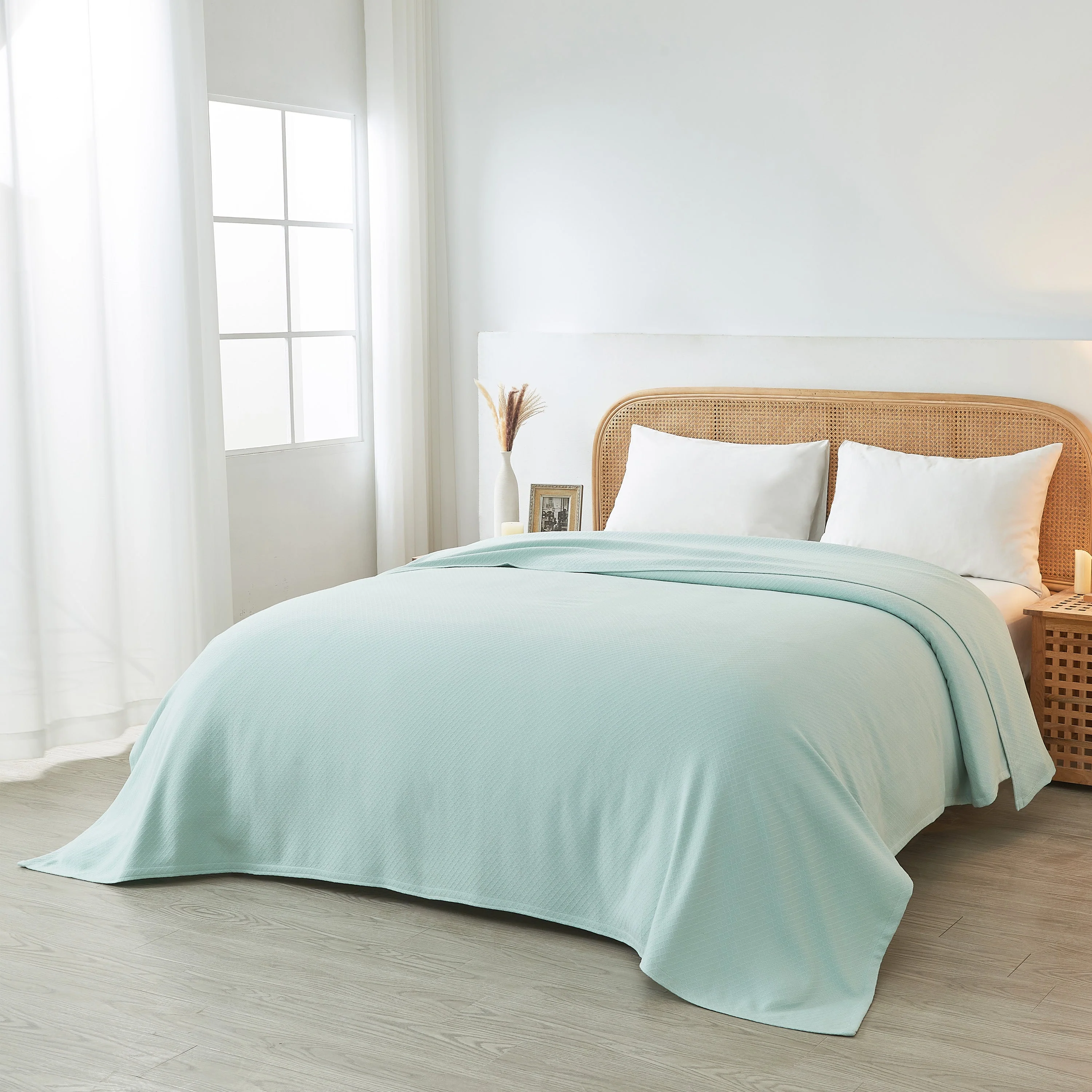Egyptian Cotton Diamond Blanket - Image 17