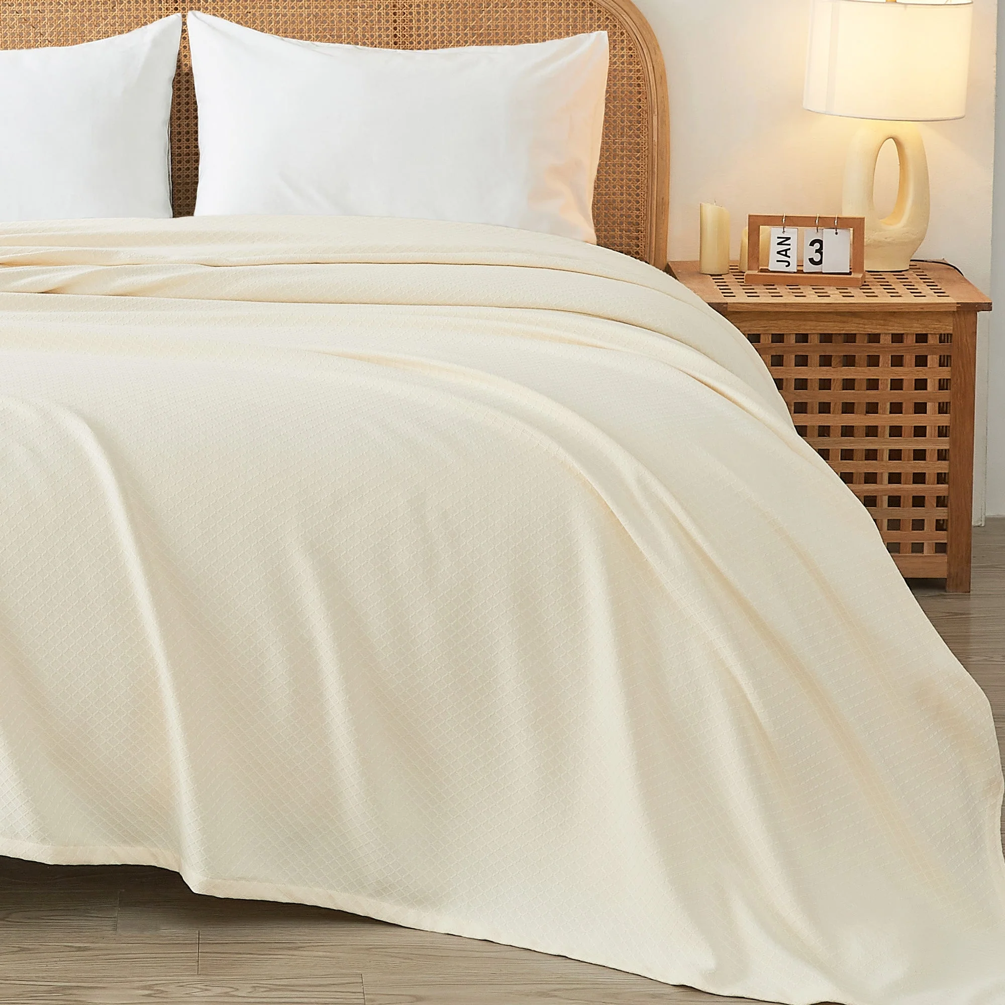 Egyptian Cotton Diamond Blanket - Image 22