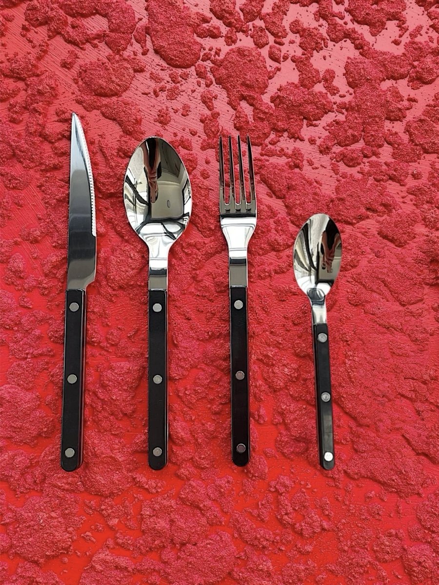 Elegant Modern Nordic Flatware Set Of 8, Silverware - Image 12