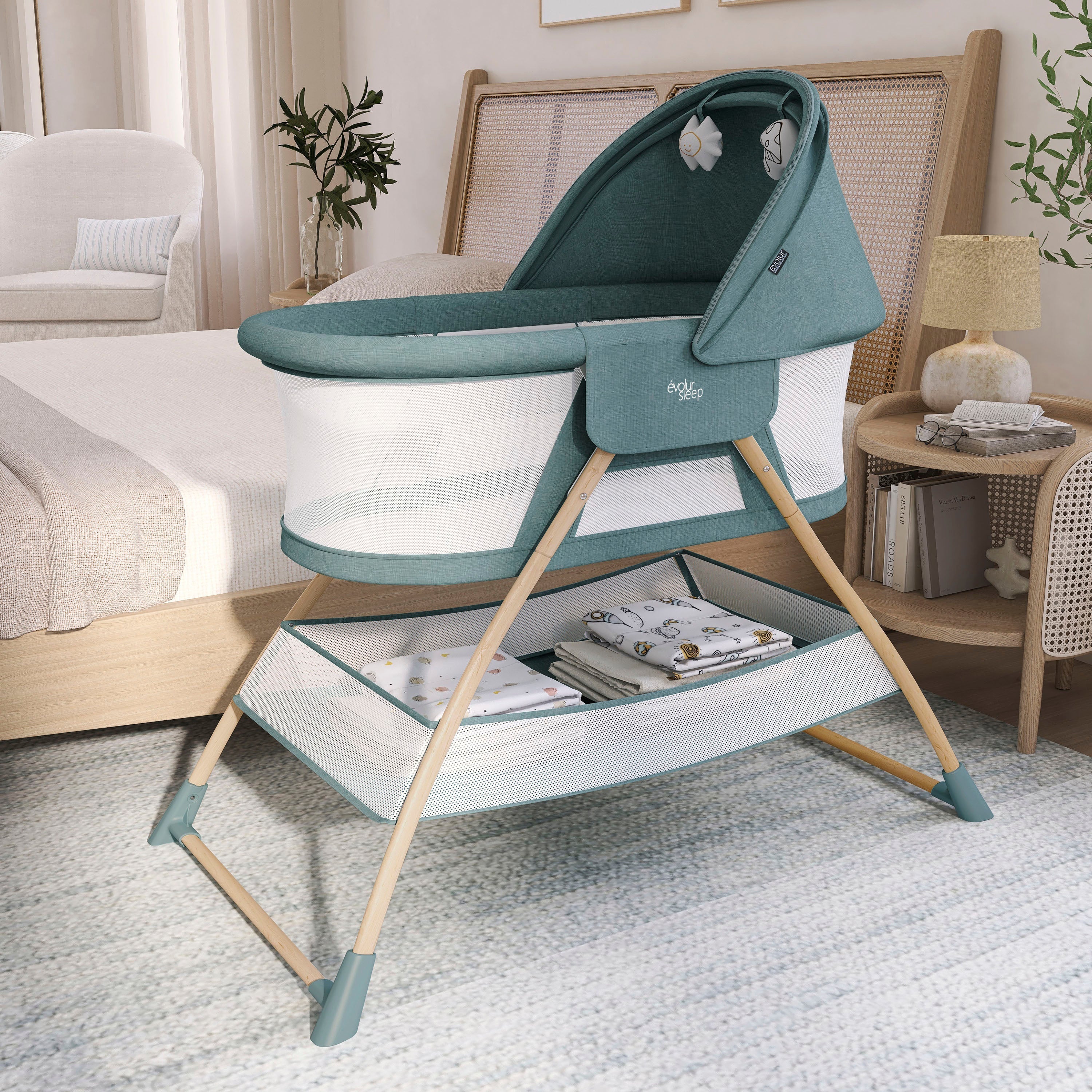 Evolur Cozy Dreamer Bassinet - Image 8