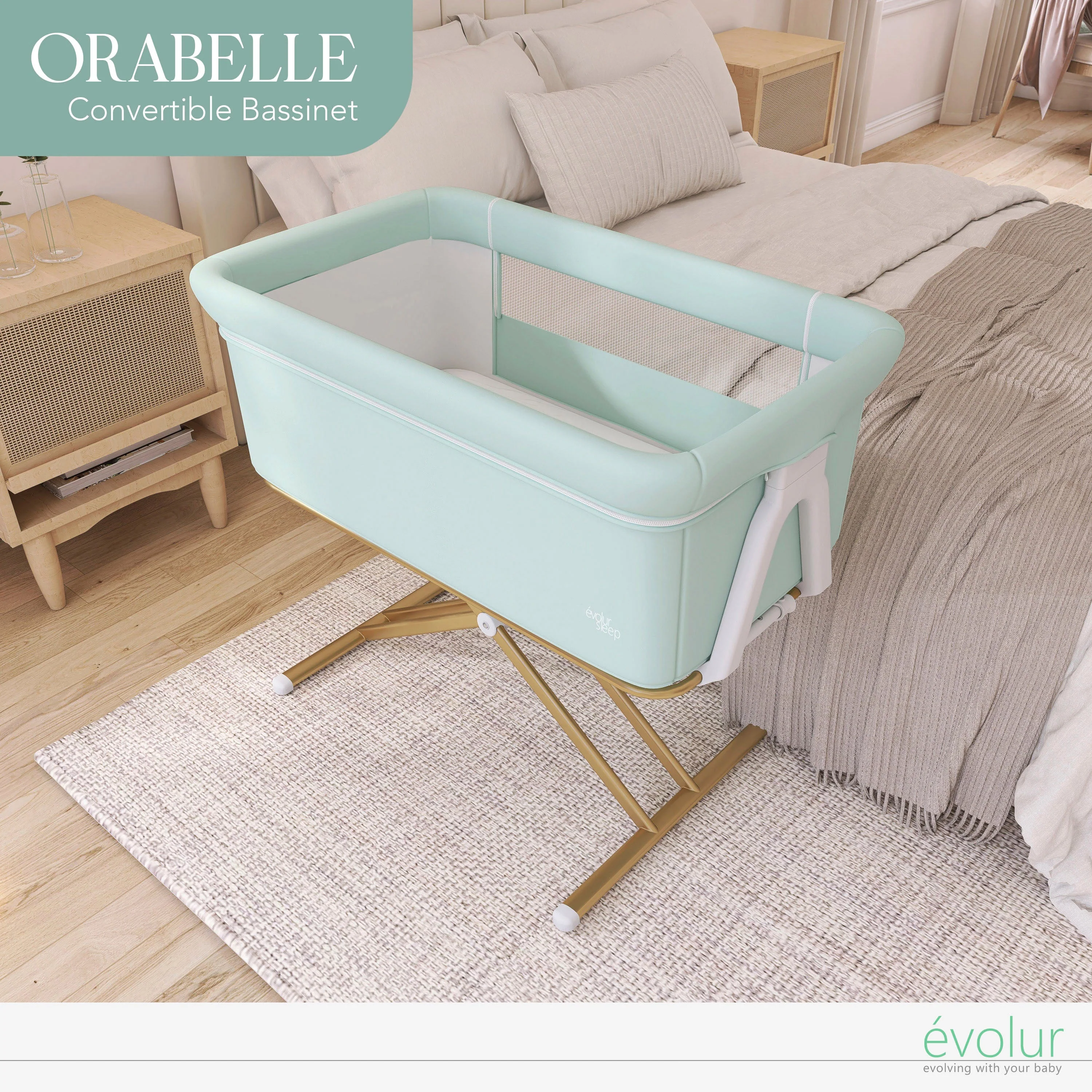 Evolur Orabelle Bassinet - Image 20