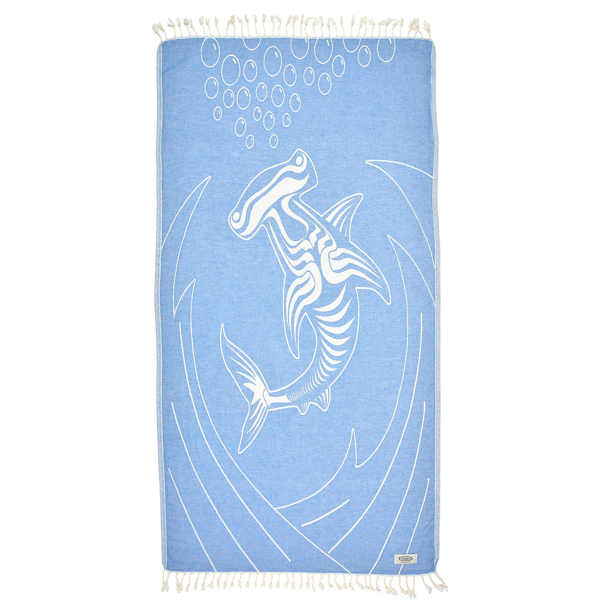 Exclusive Hammerhead Peshtemal Pure Cotton Beach Towel