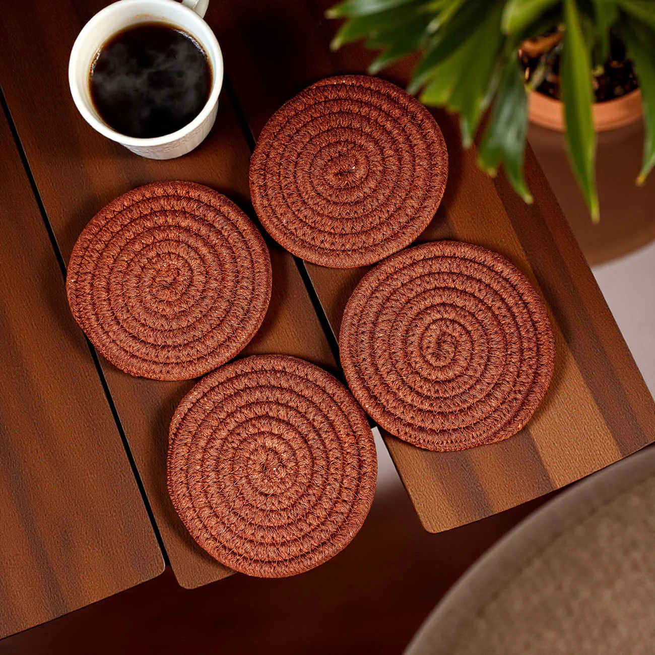 Fall Fabric Coasters - Image 16