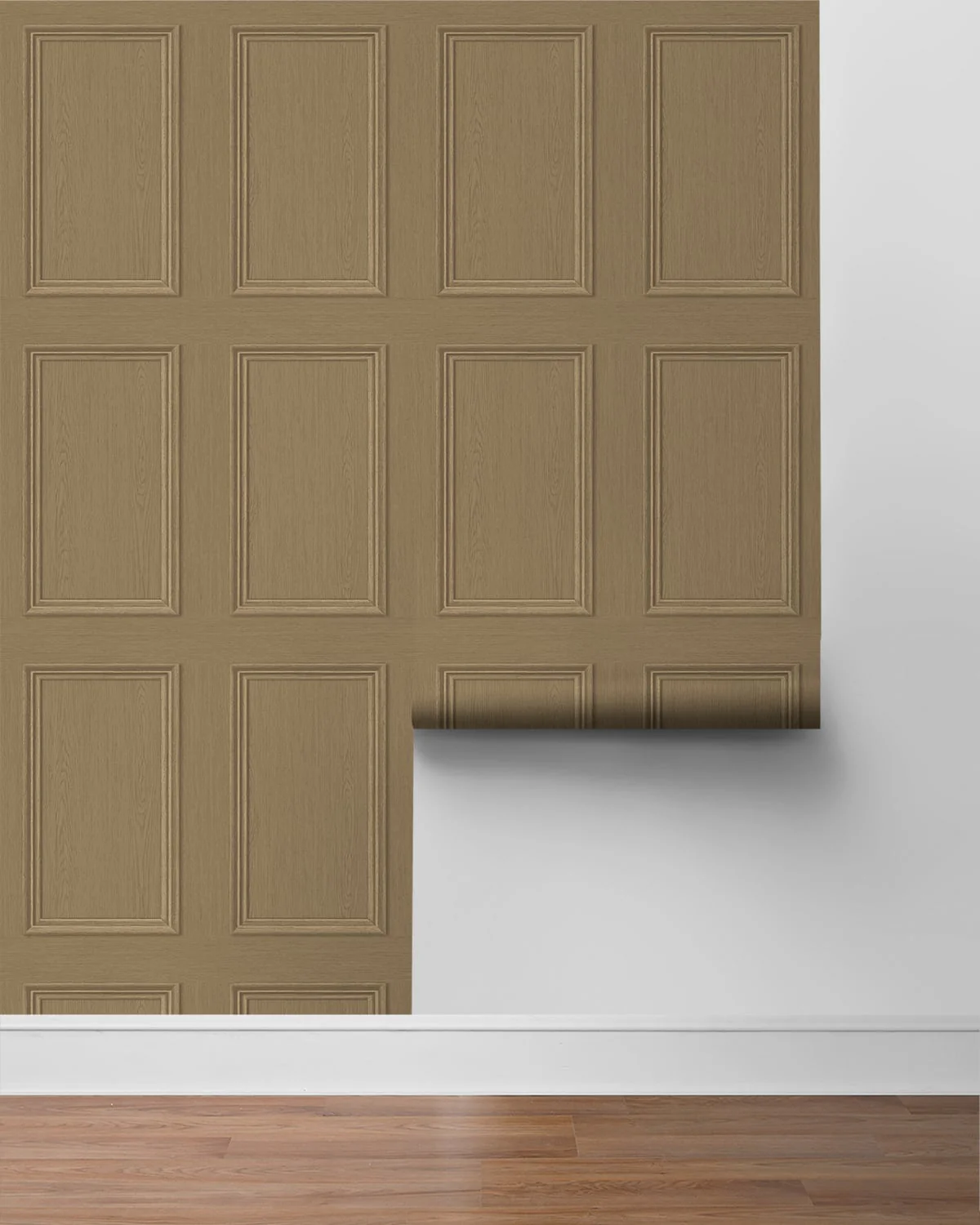 Faux Wood Panel Peel and Stick Removable Wallpaper - Image 17