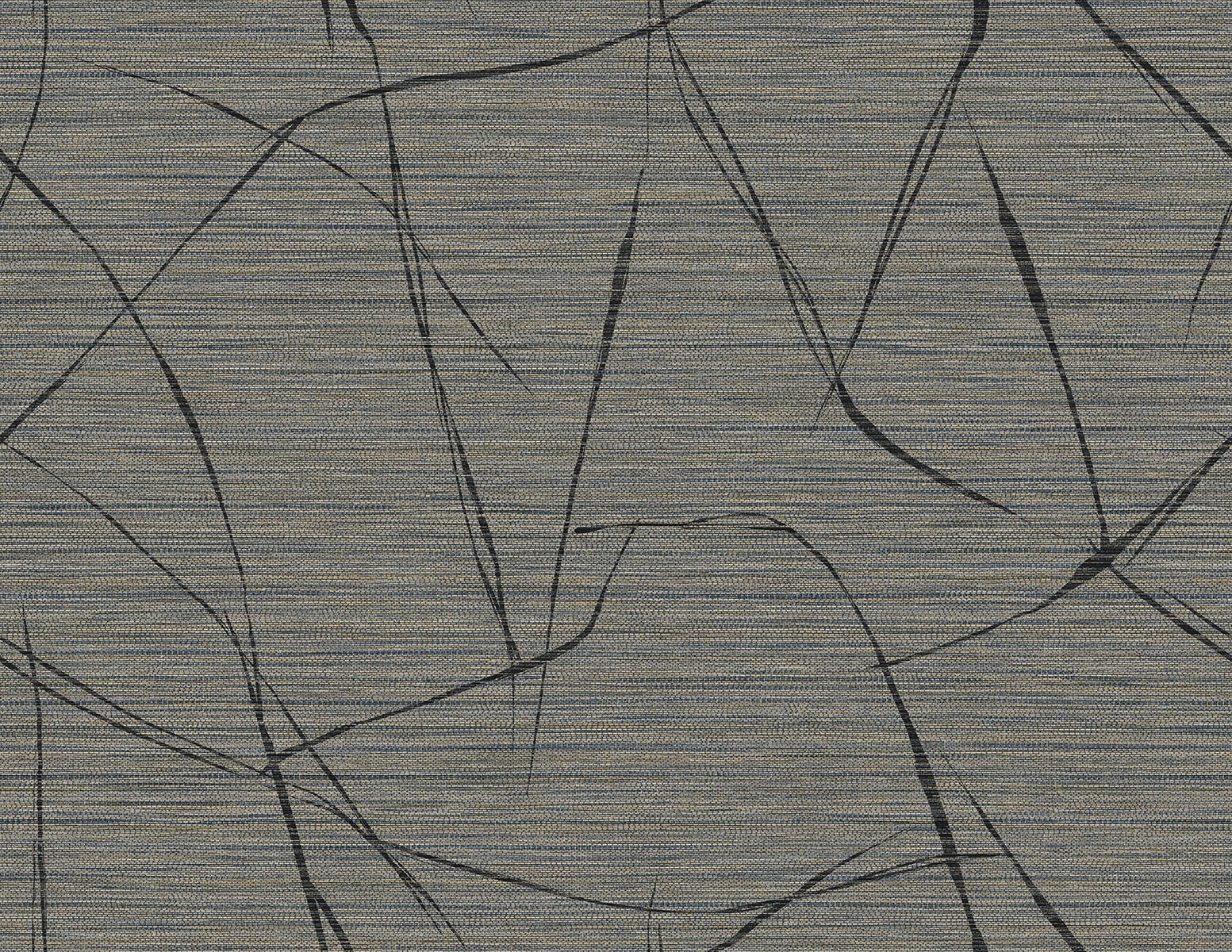 Fibers and Threads Davenport Sketch Abstract Embossed Vinyl Unpasted Wallpaper - Image 11