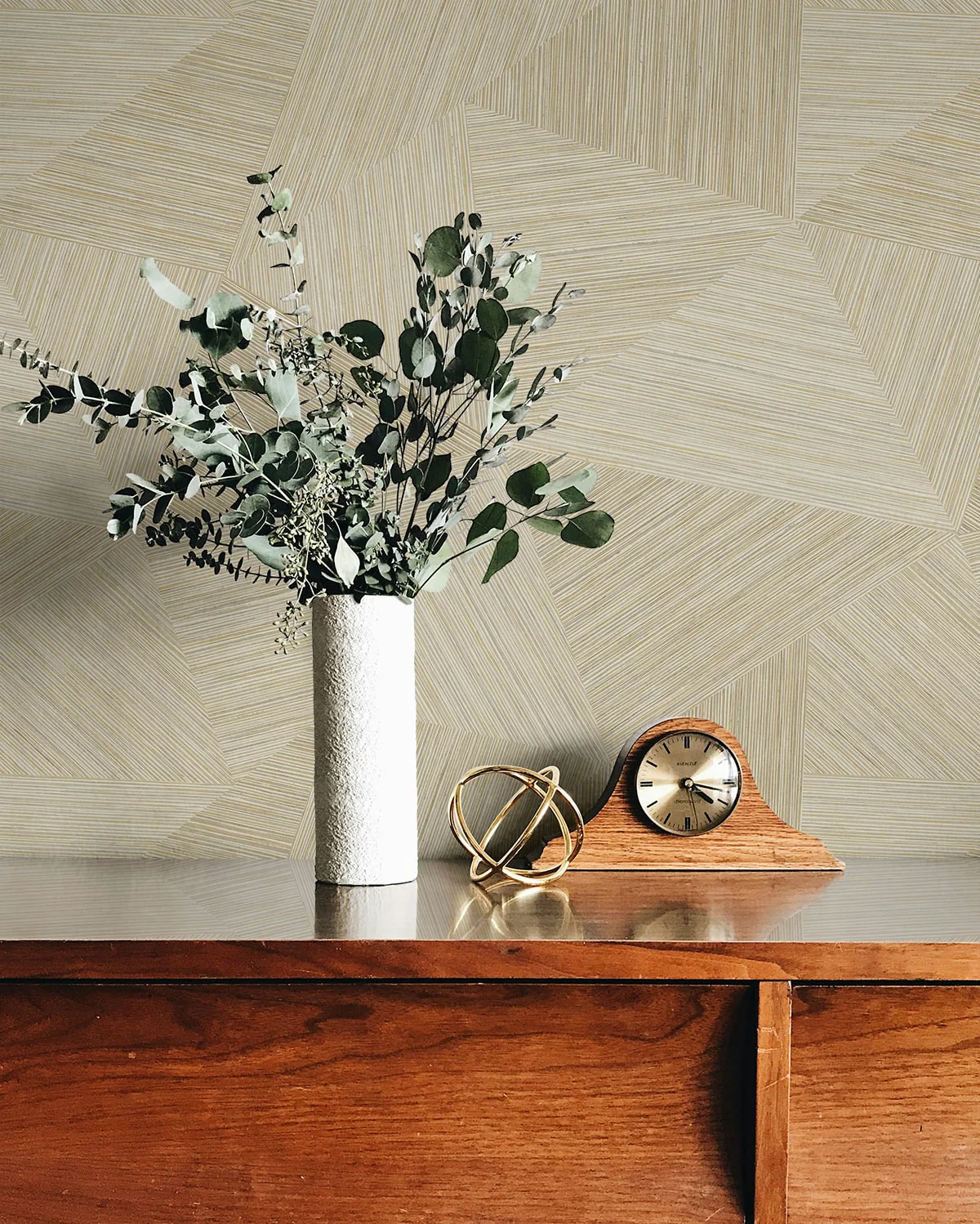 Fibers and Threads Middleton Geometric Embossed Vinyl Unpasted Wallpaper - Image 13