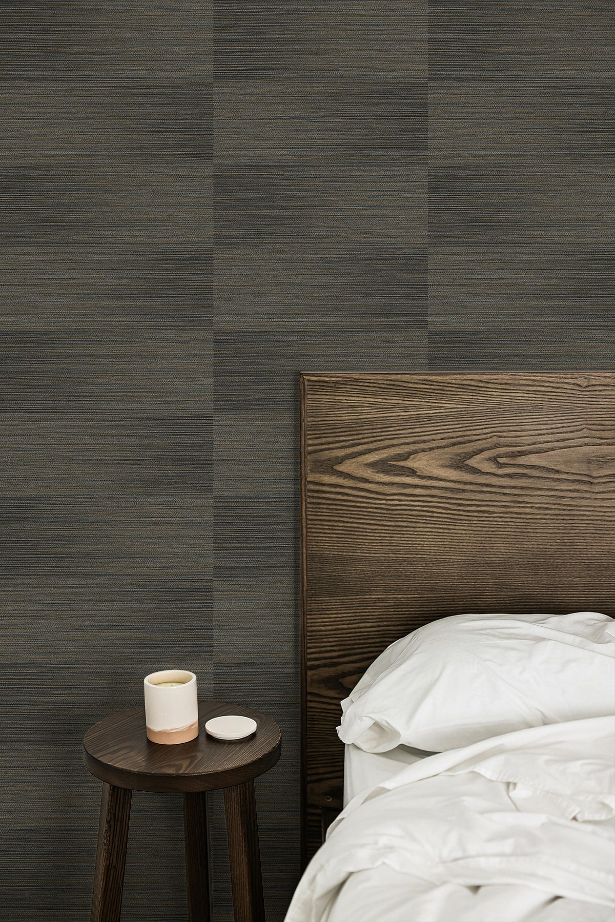 Fibers and Threads Moston Striped Embossed Vinyl Unpasted Wallpaper - Image 13