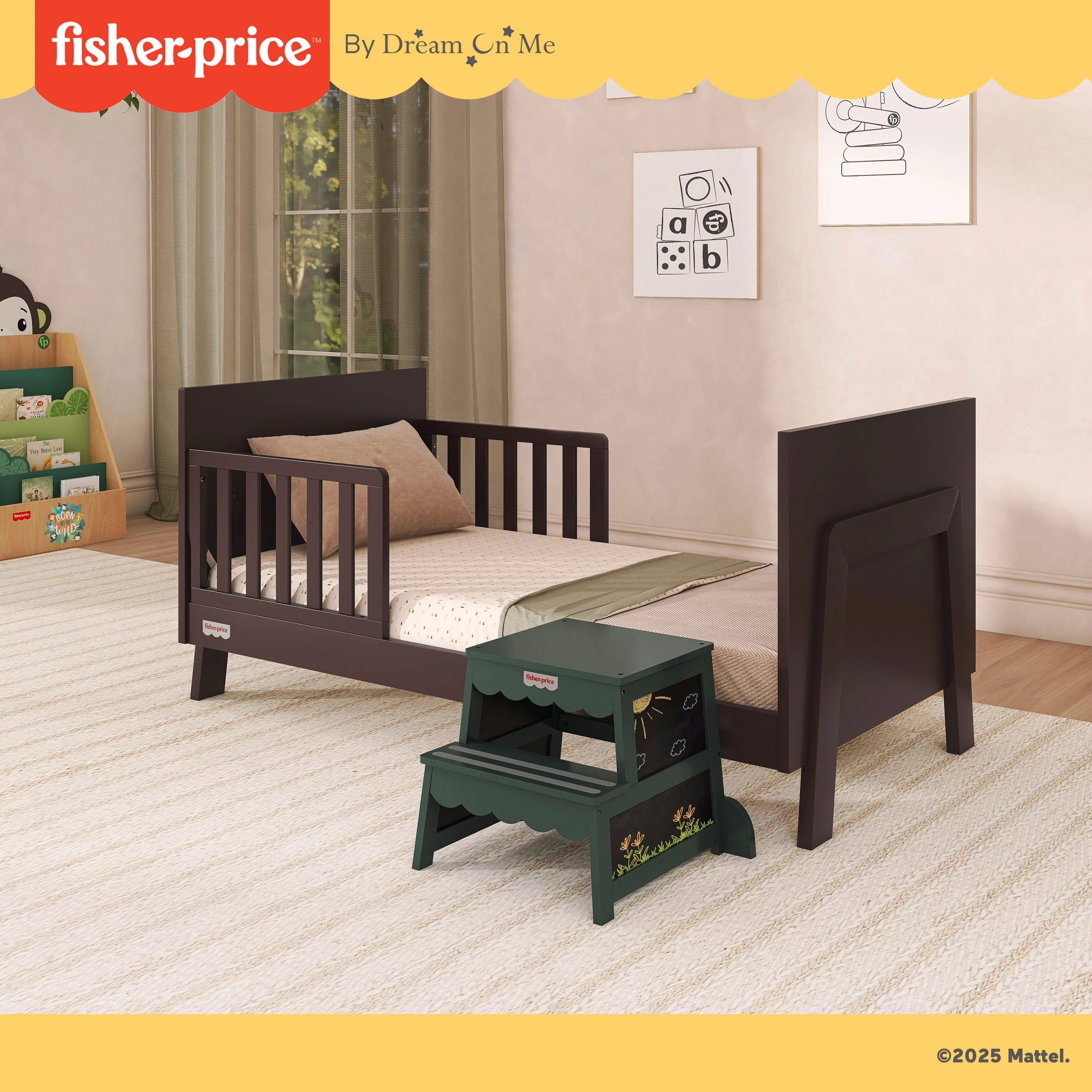 Fisher-Price Iris 5-in-1 Convertible Crib by Dream On Me - Image 13