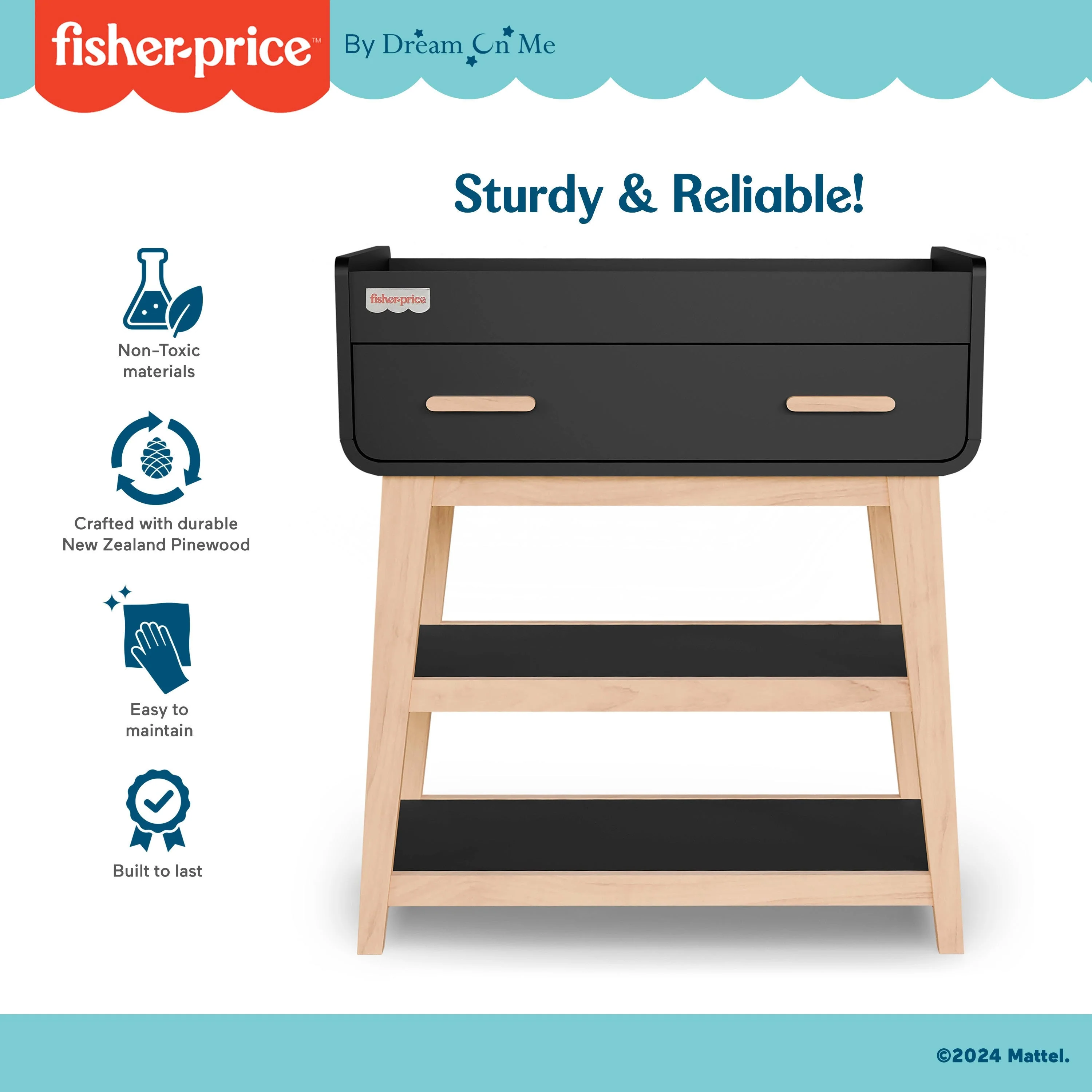 Fisher-Price Iris/Siesta Changing Table by Dream On Me - Image 4