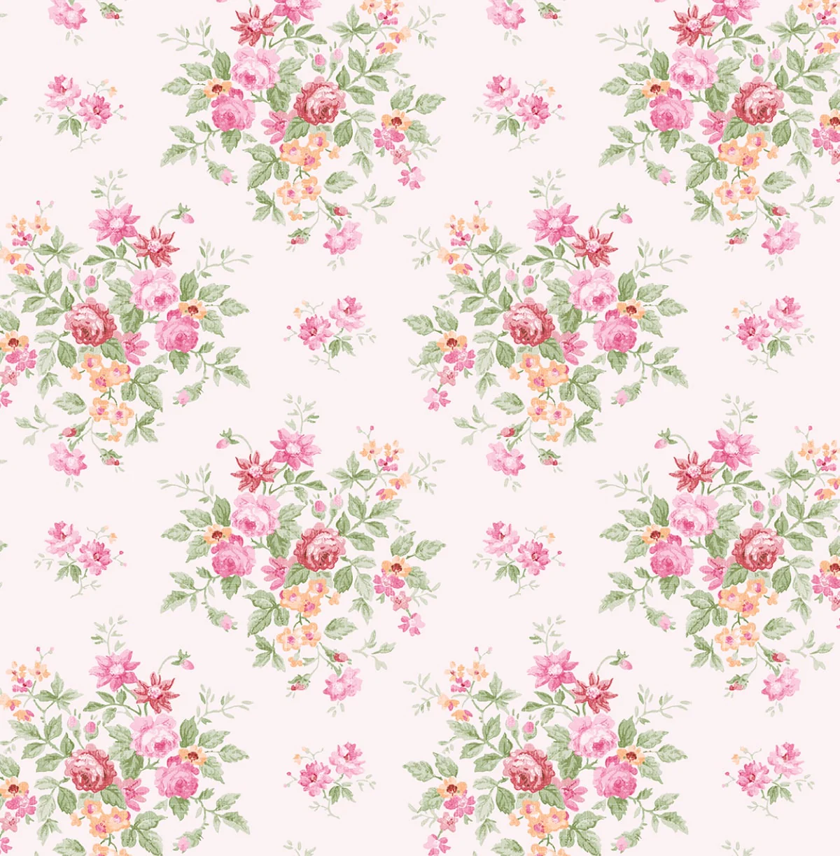 Floral Bunches Peel and Stick Removable Wallpaper - Image 18