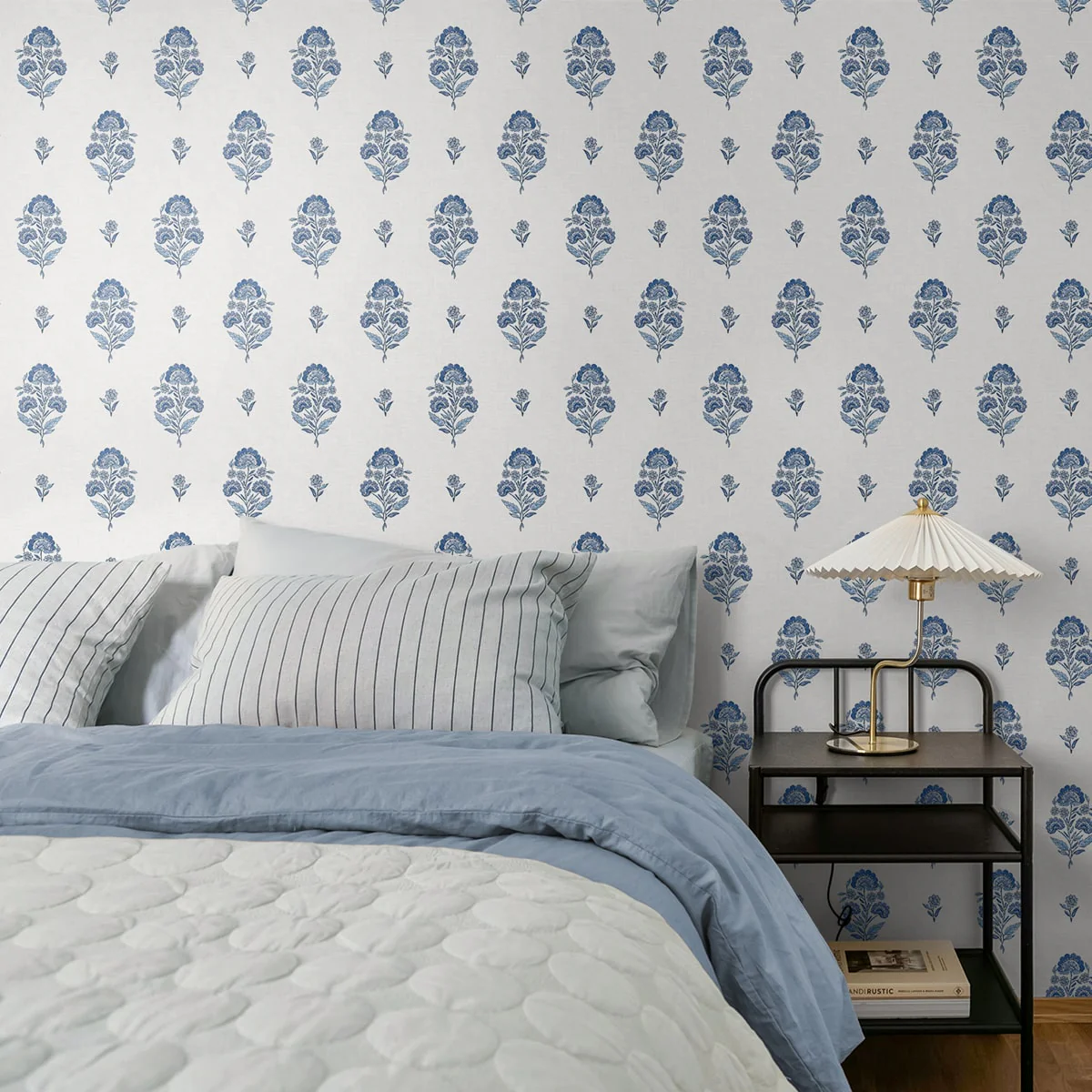 Floral Spot Premium Matte Non-Woven Peel and Stick Wallpaper - Image 10