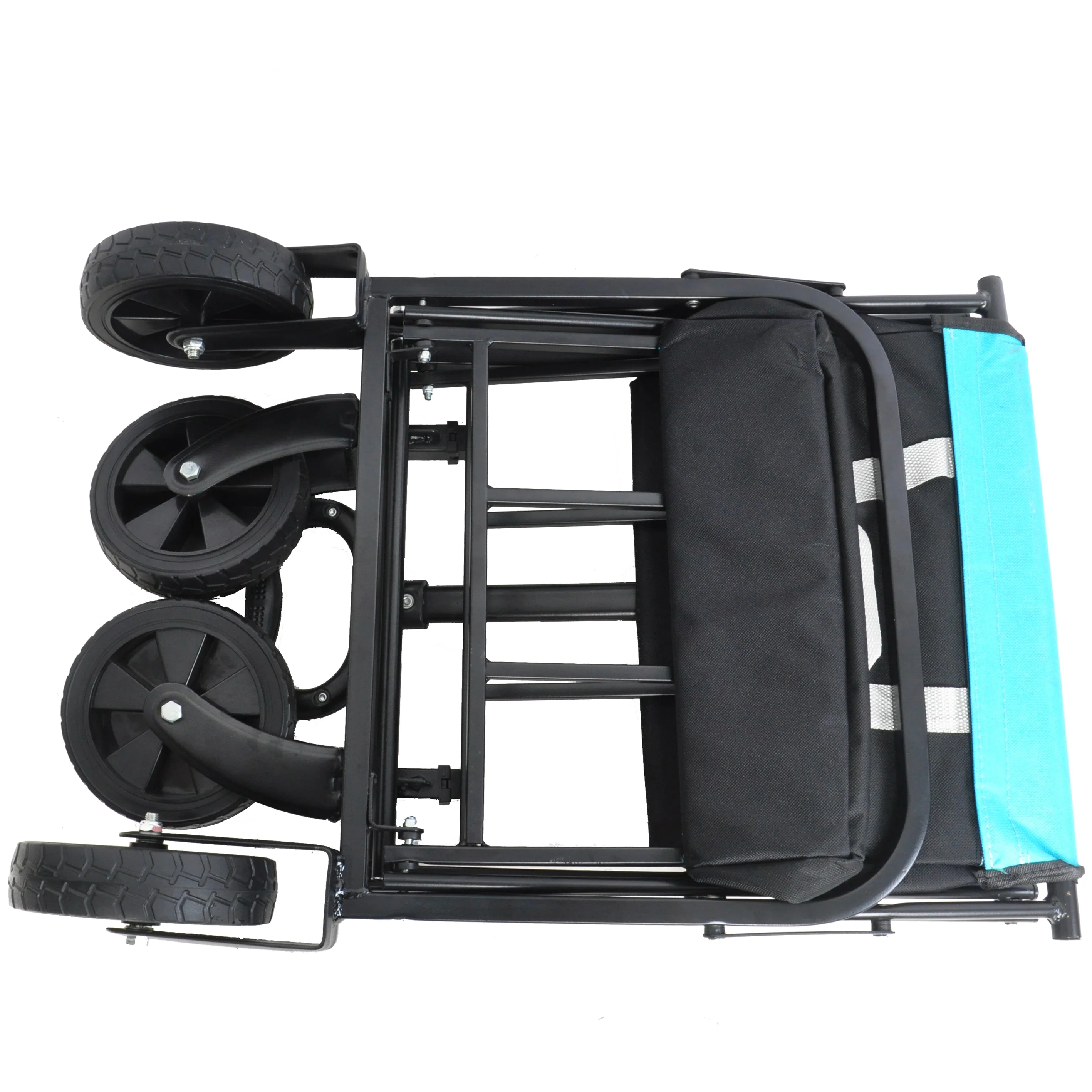 Folding Wagon Garden Shopping Beach Cart - Image 59
