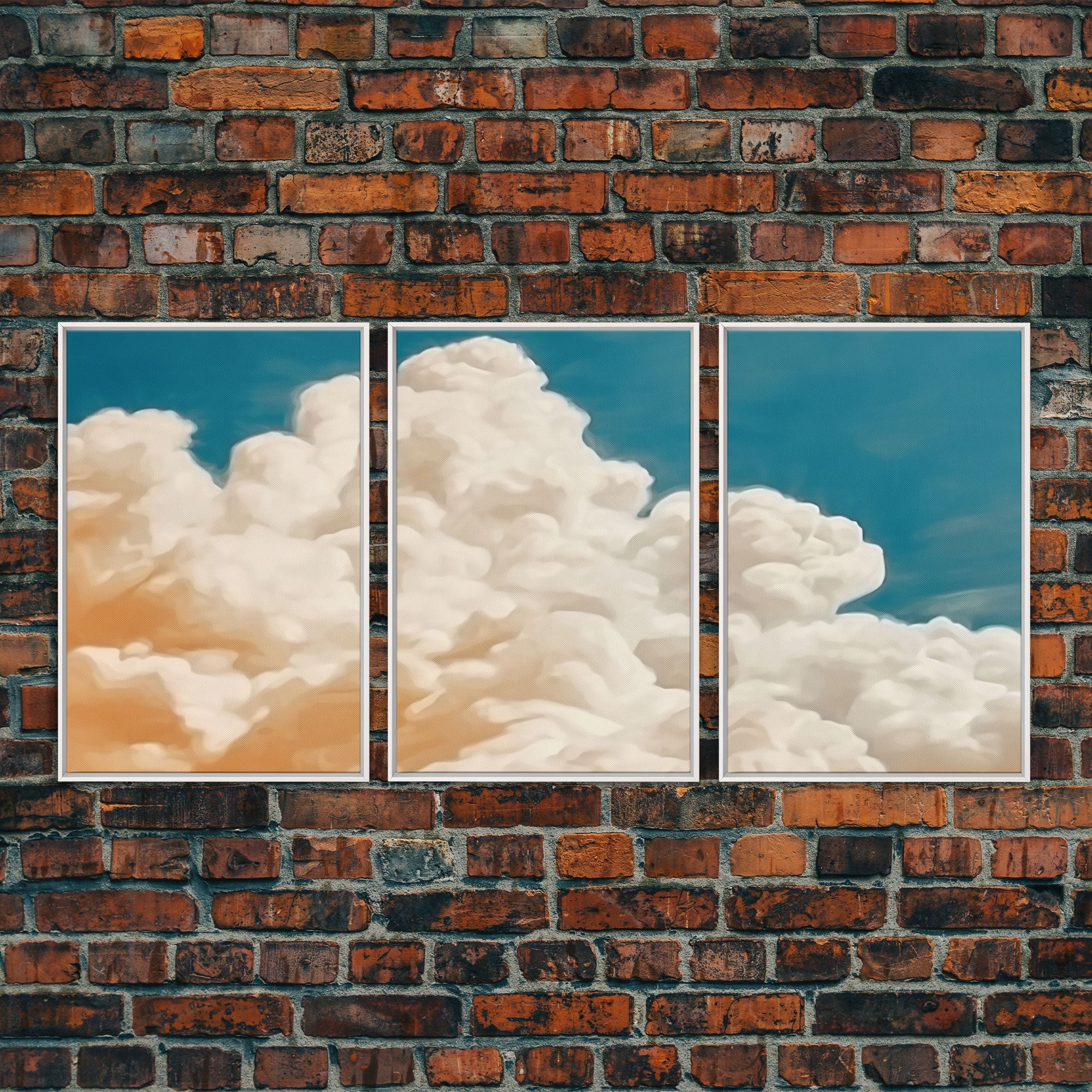 Framed Canvas Wall Art Set of 3 - Image 6