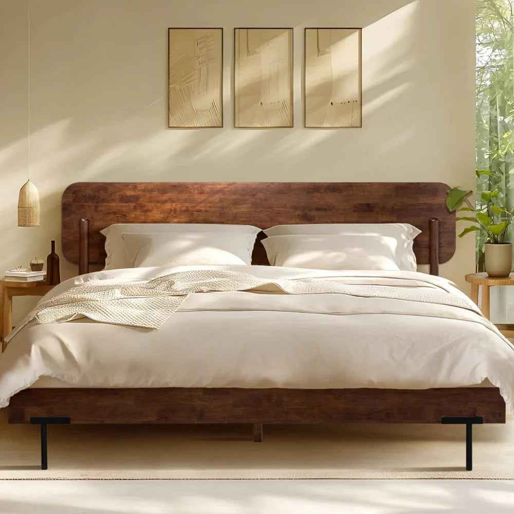 Frida Deluxe Solid Wood Bed Frame - Image 9