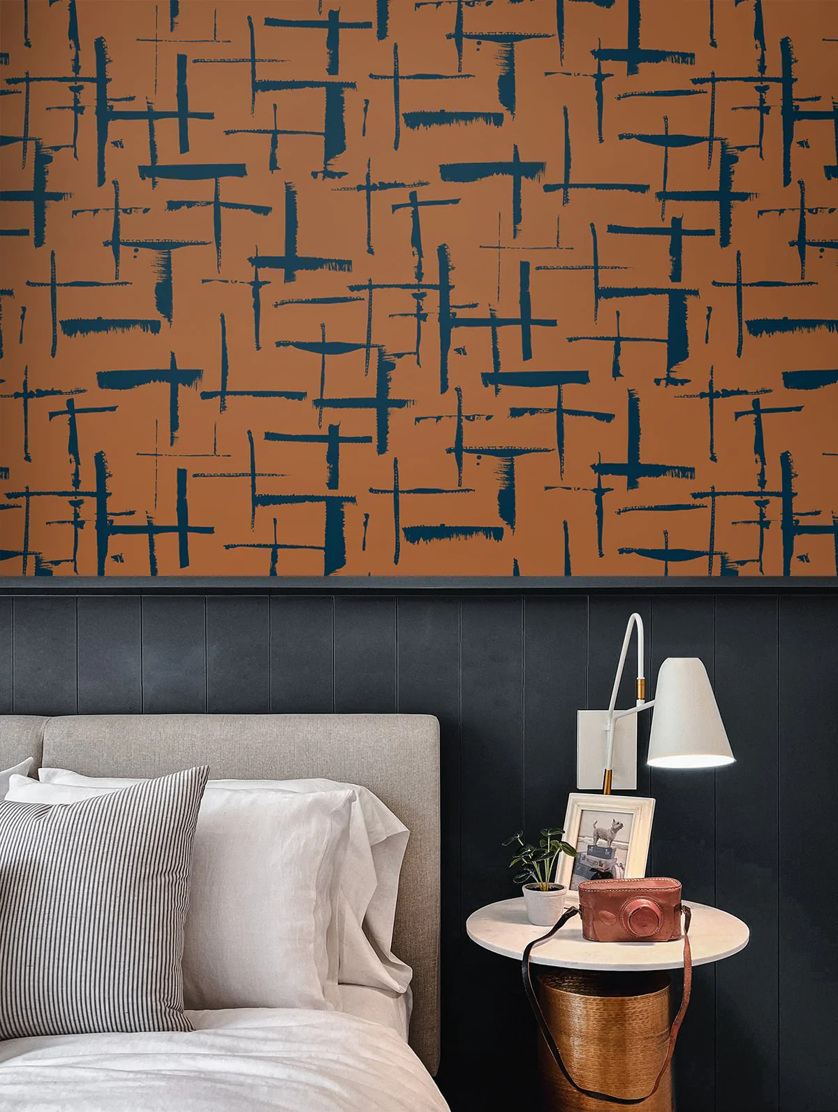 Geometric Textures Incrociato Unpasted Wallpaper - Image 7