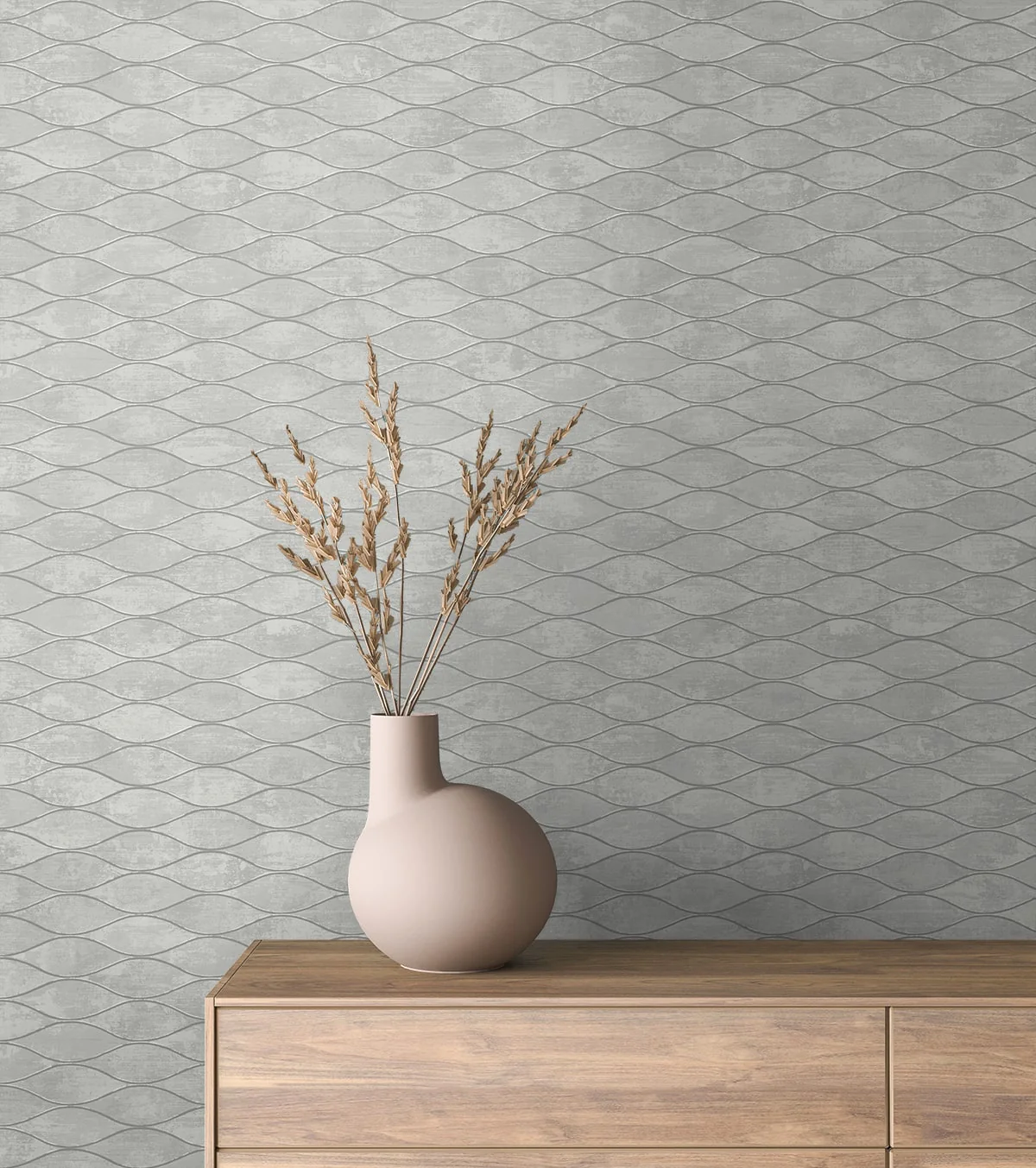 Geometric Textures Piccola Ogee Unpasted Wallpaper - Image 12