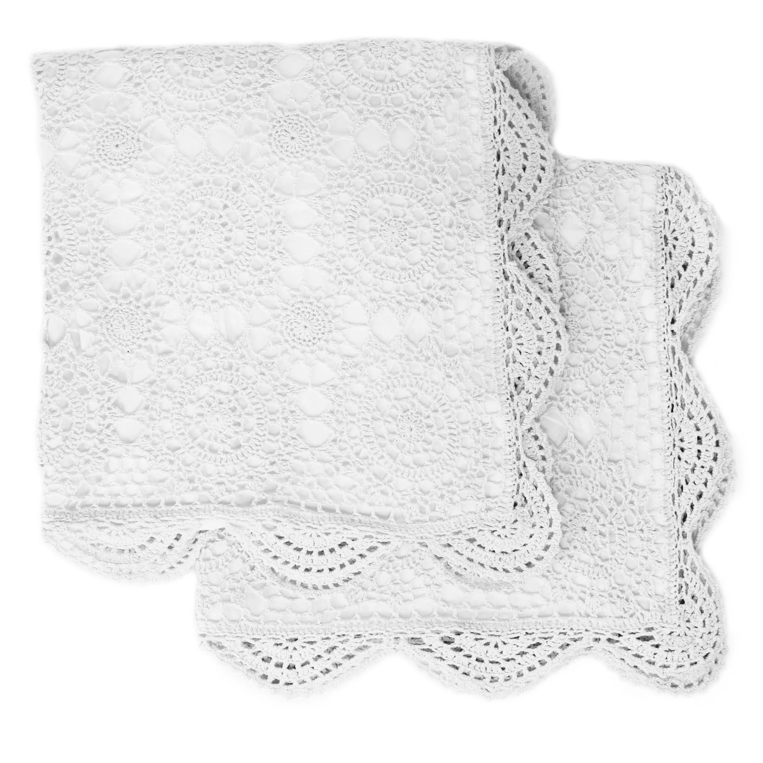 Crochet Cotton Pillow Sham Pairs - Image 19