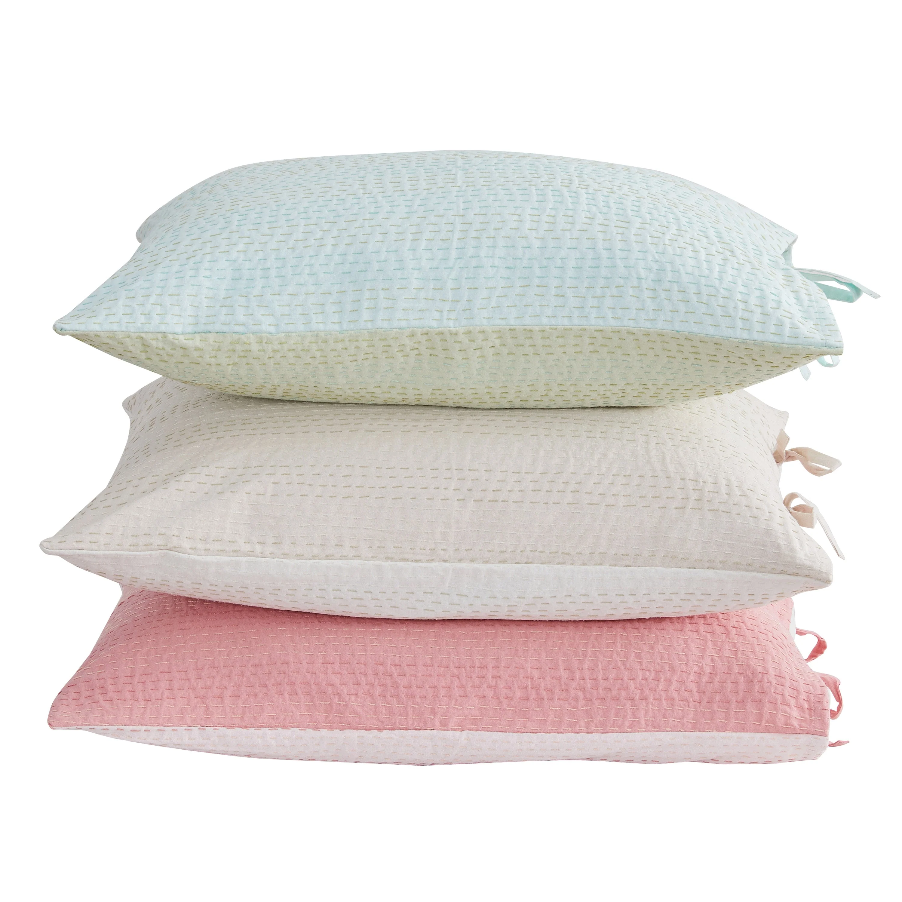 Reversible Kantha Pillow Sham Pairs - Image 29