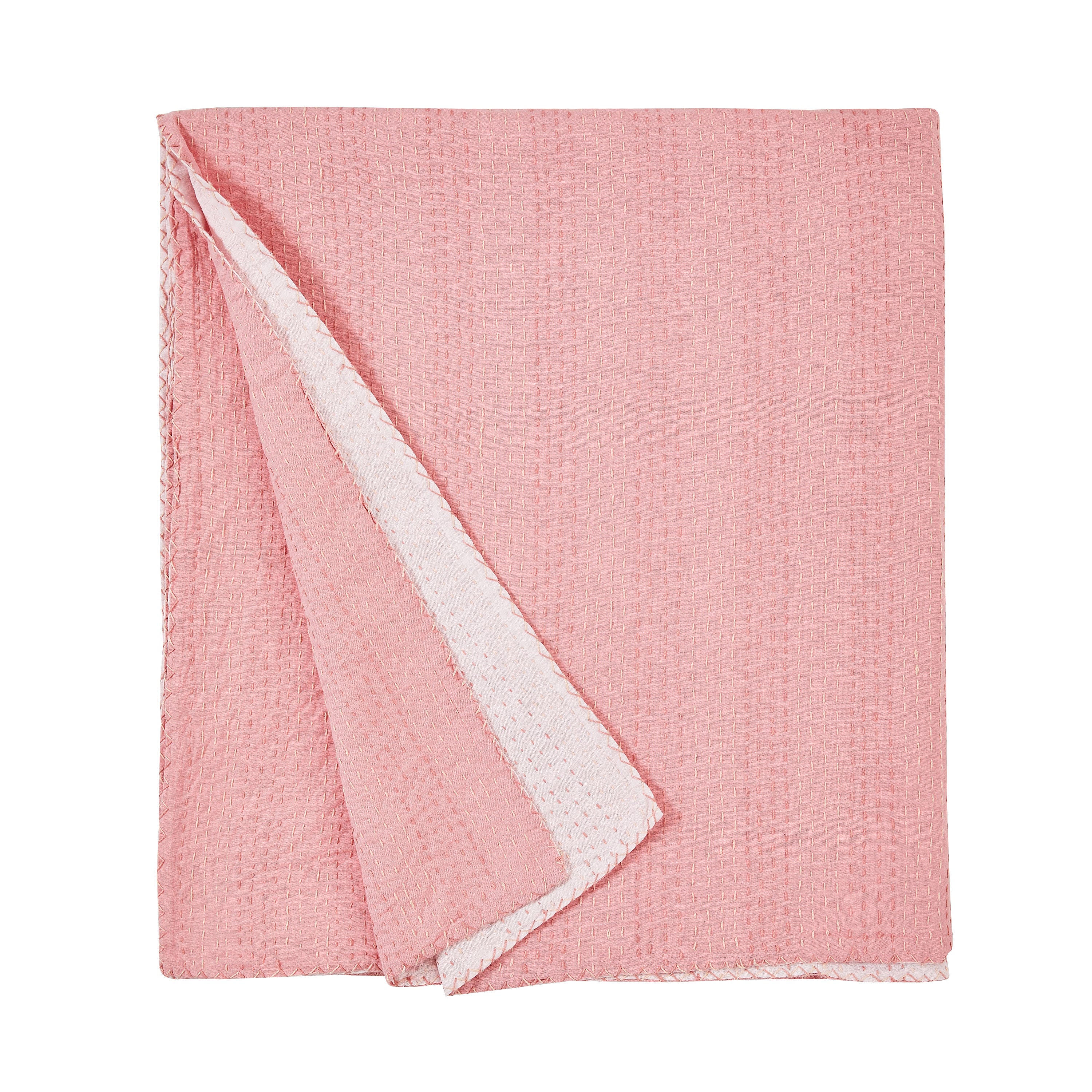 Hand Stitched Reversible Kantha Throws - Image 24