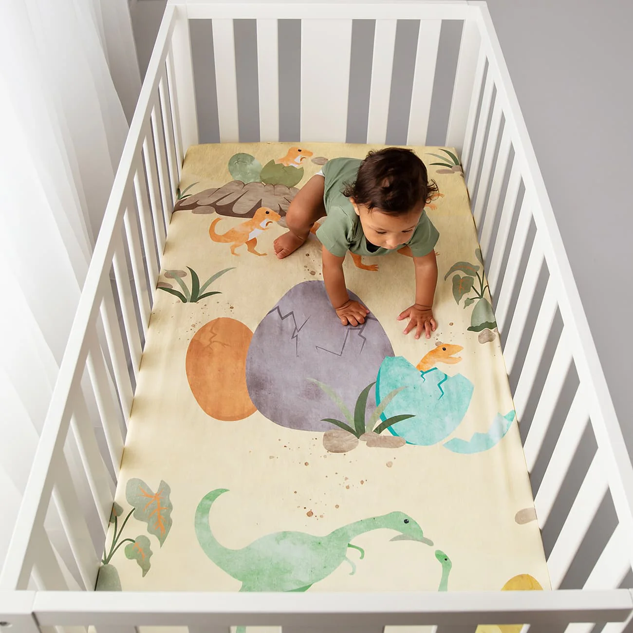 Hatchlings Standard Size Crib Sheet - Image 2