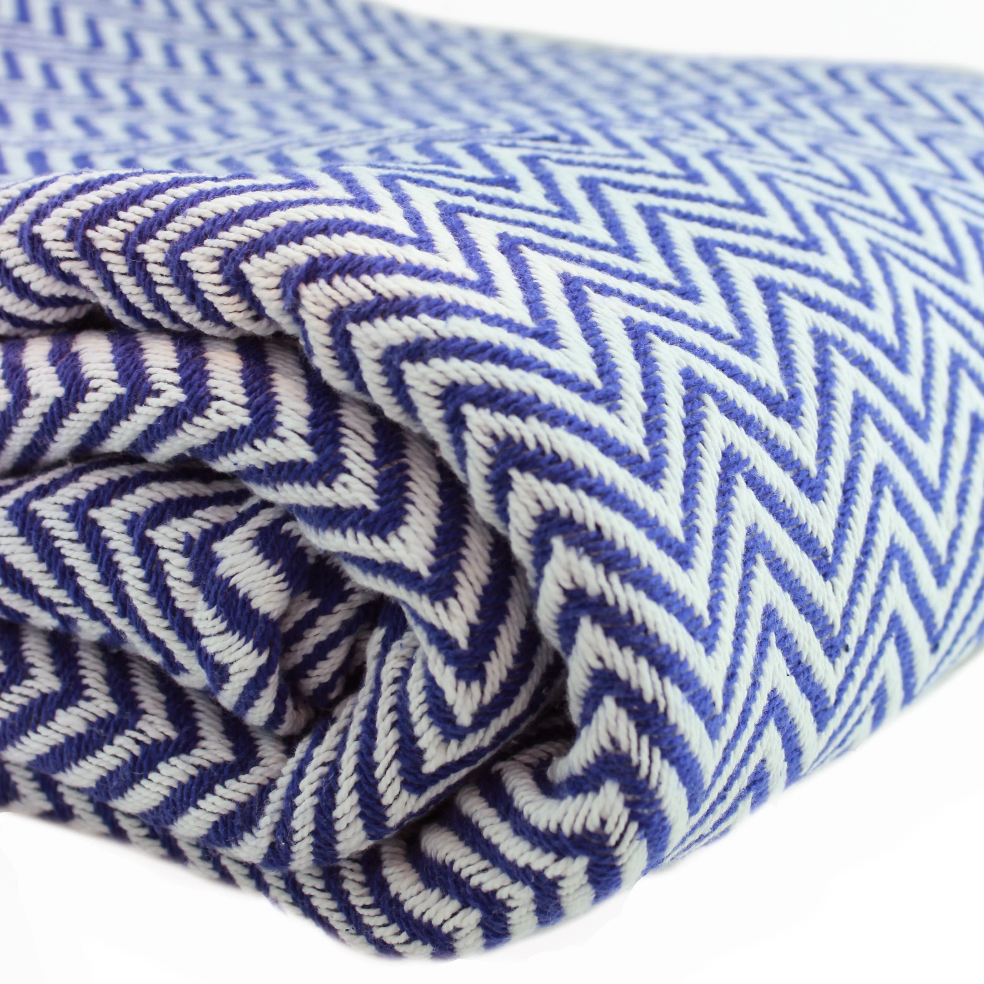 Herringbone Cotton Blanket - Image 6