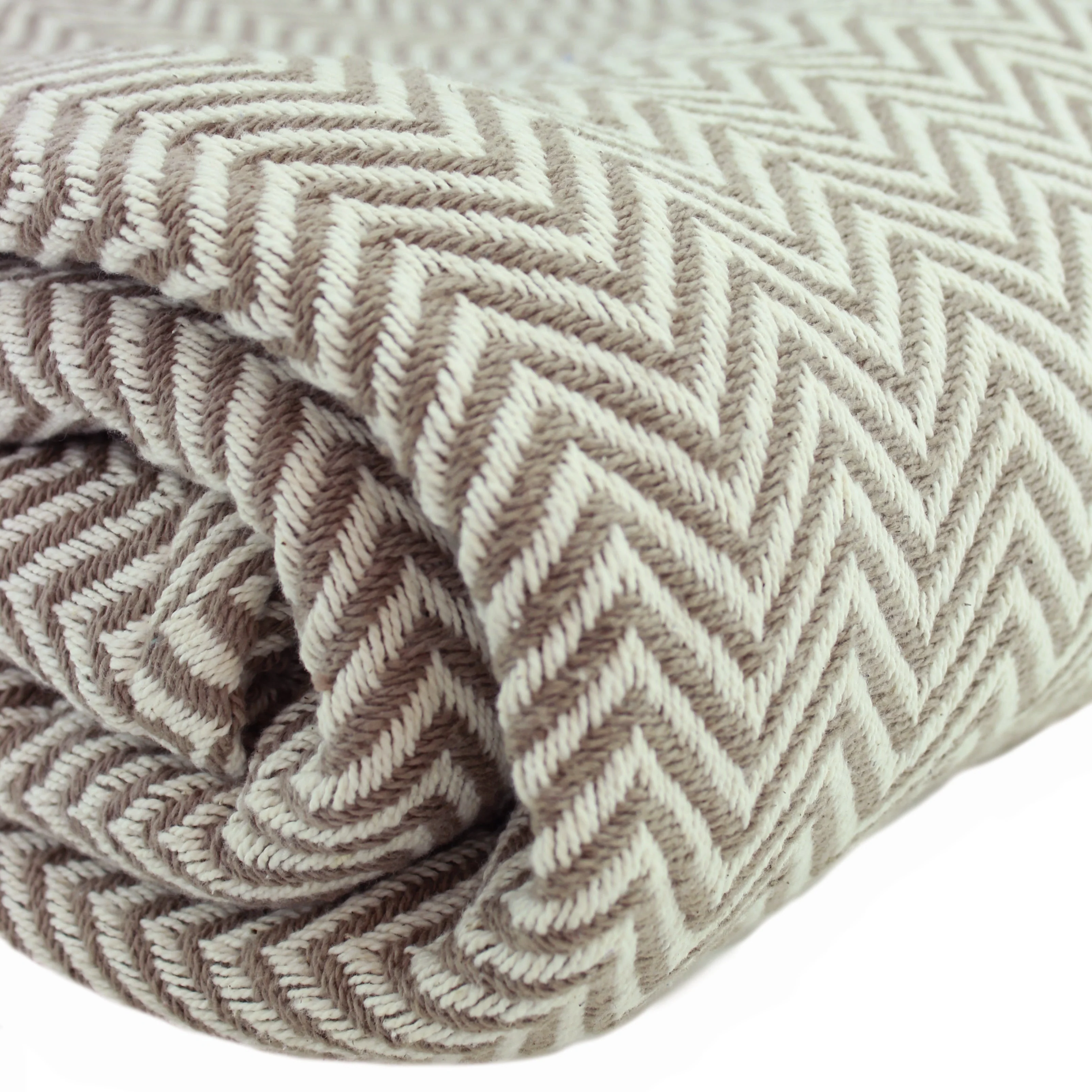Herringbone Cotton Blanket - Image 8