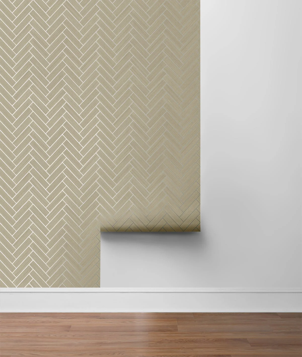Herringbone Inlay Peel and Stick Removable Wallpaper - Image 32