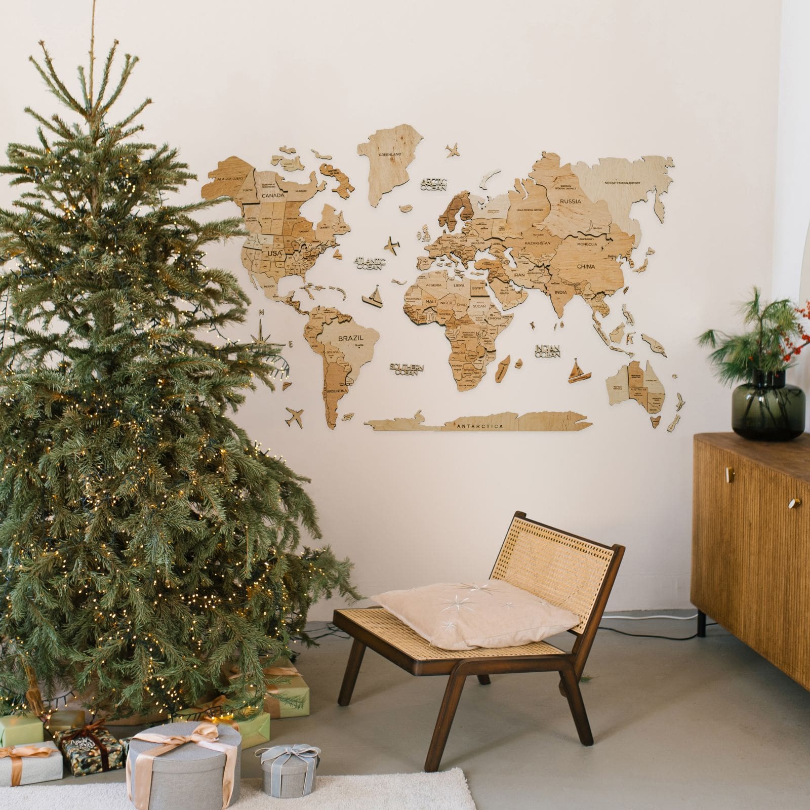 Home Christmas Decor Gold - Image 5