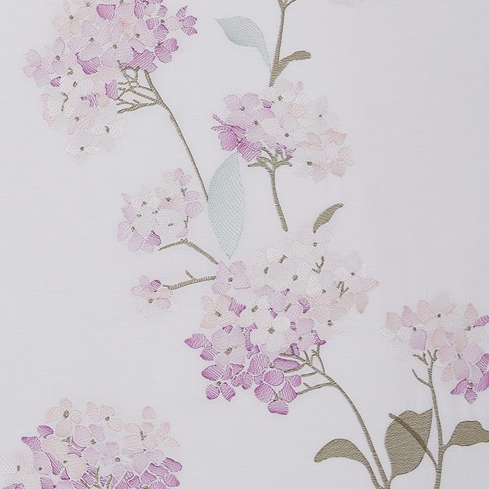 Hydrangea Embroidered Duvet Cover Set - Image 12