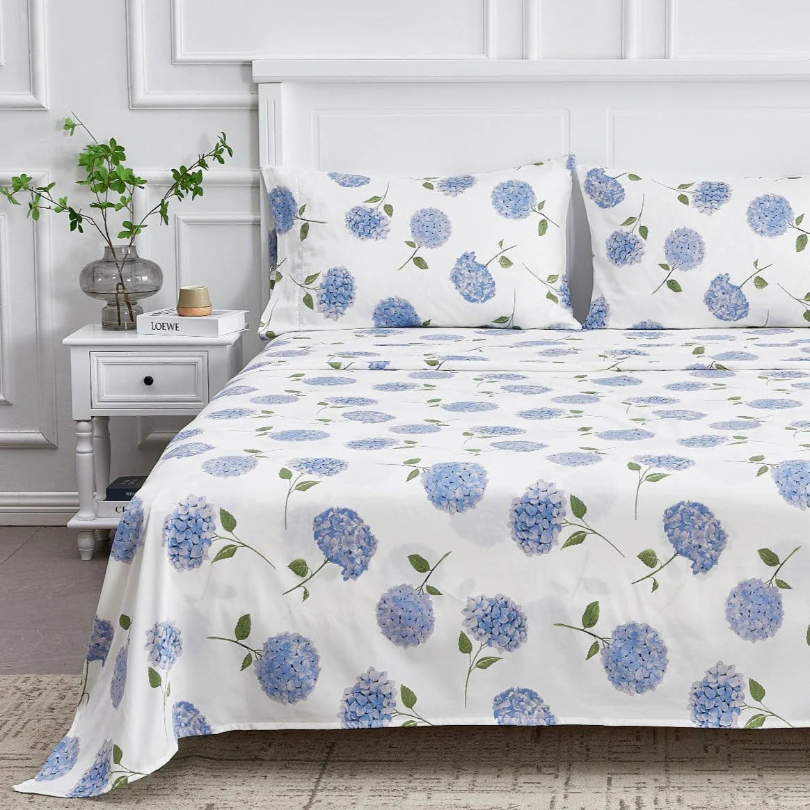 Hydrangea Printed Sheet Set - Image 5