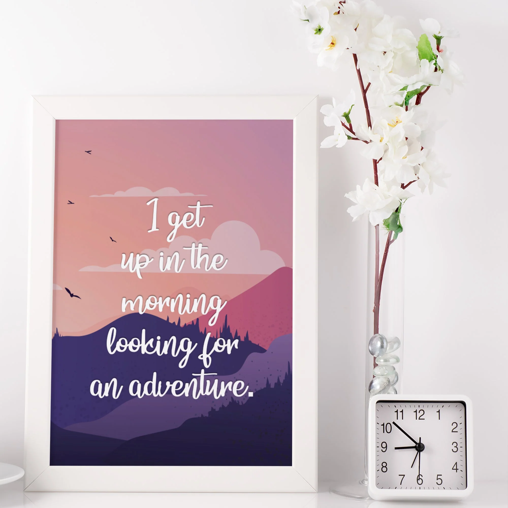 I Get Up In The Morning Looking For Adventure Art Print - Image 5