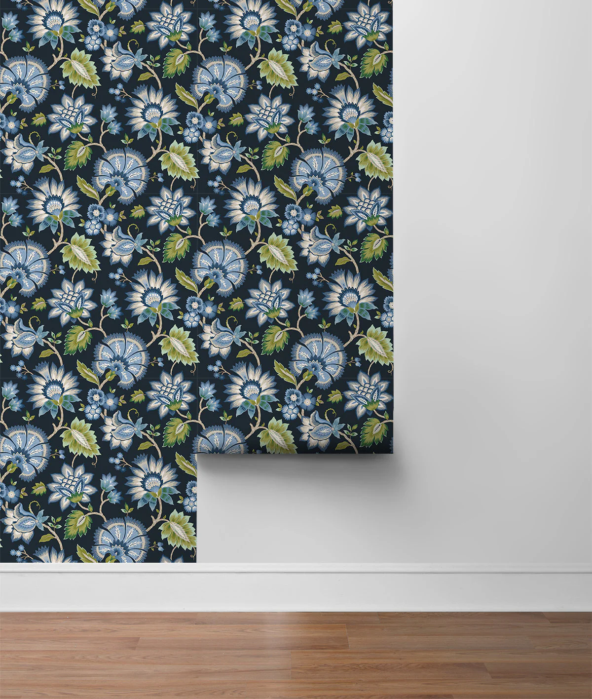Jacobean Floral Peel and Stick Removable Wallpaper - Image 3
