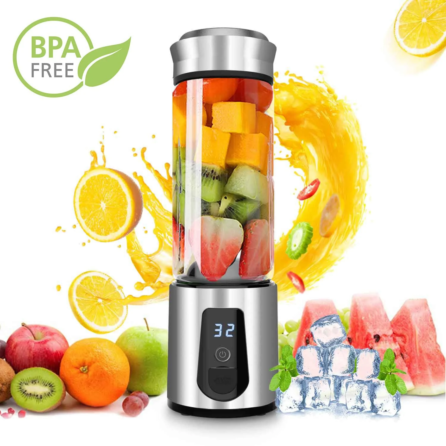 JuiceUp N Go Quick Portable Juicer & Smoothie Blender - Image 6
