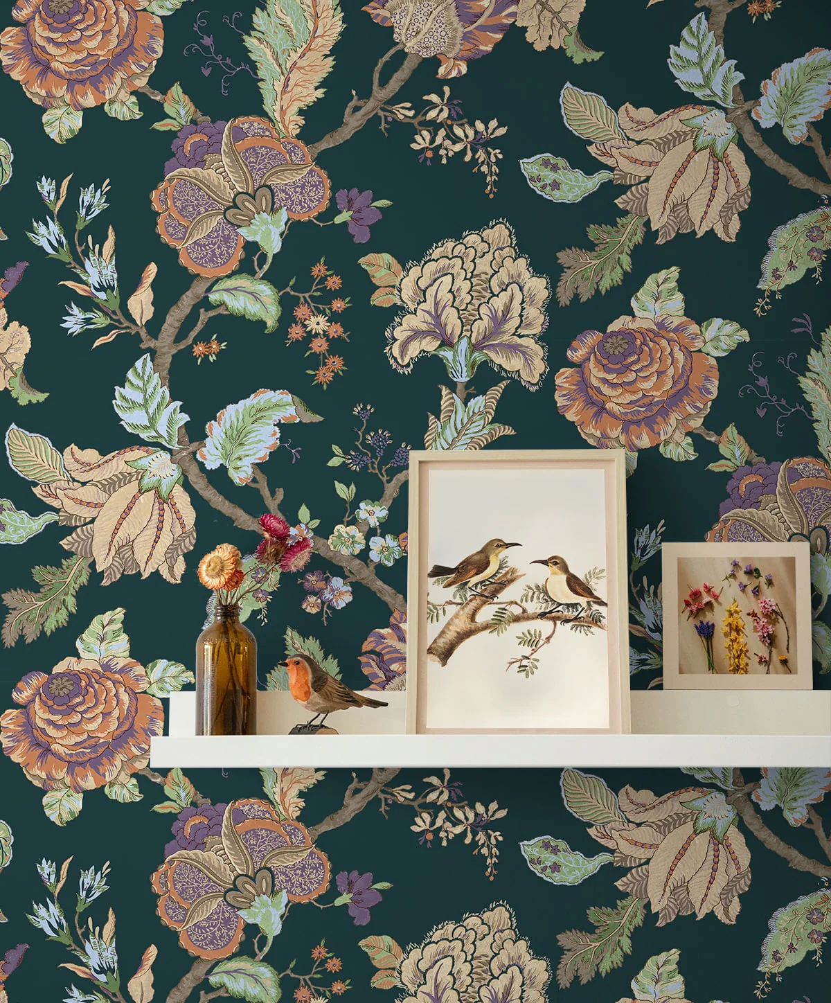 Kianna Jacobean Peel and Stick Removable Wallpaper - Image 23