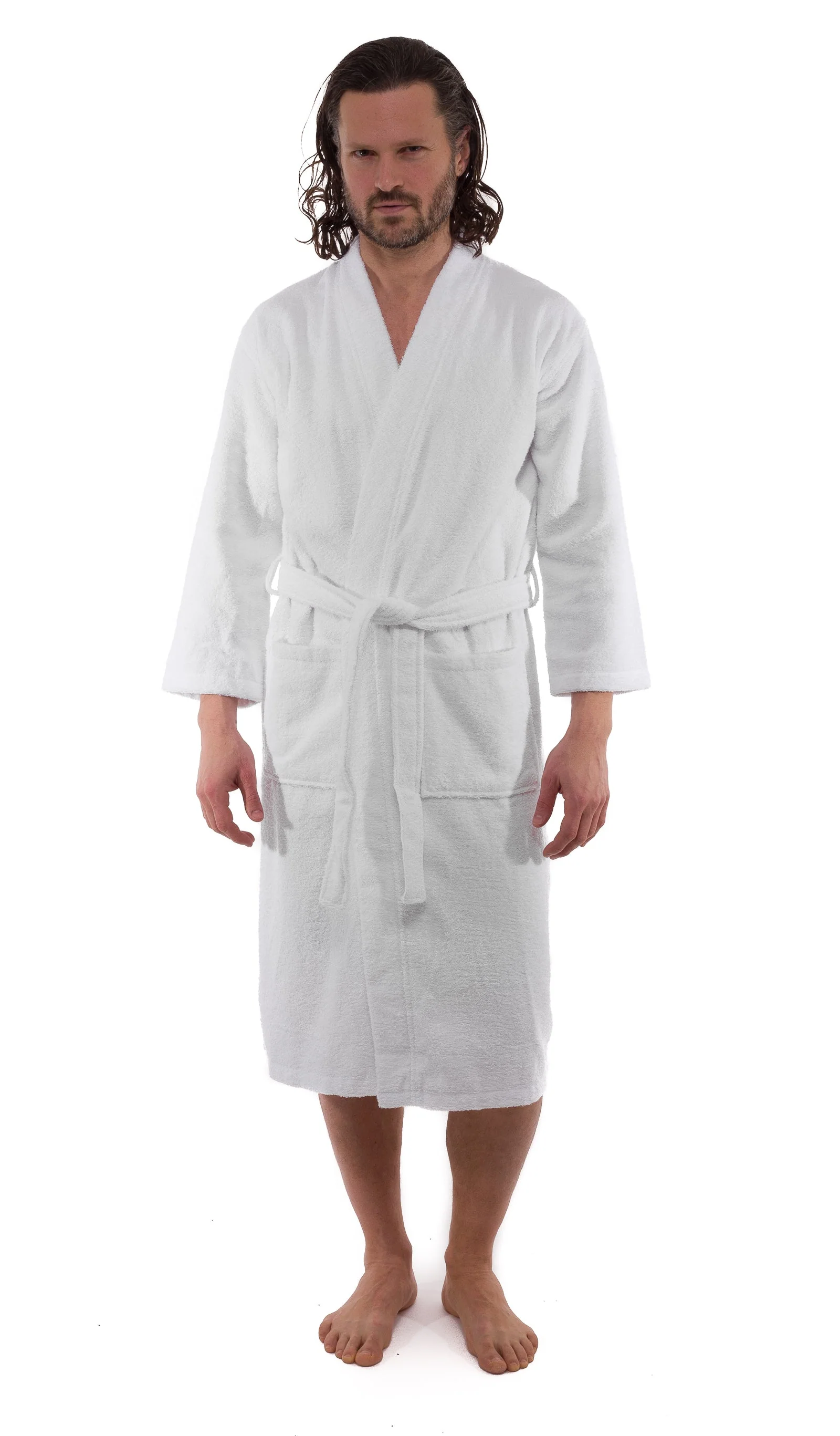 Kimono Turkish Cotton Bathrobe - Image 3