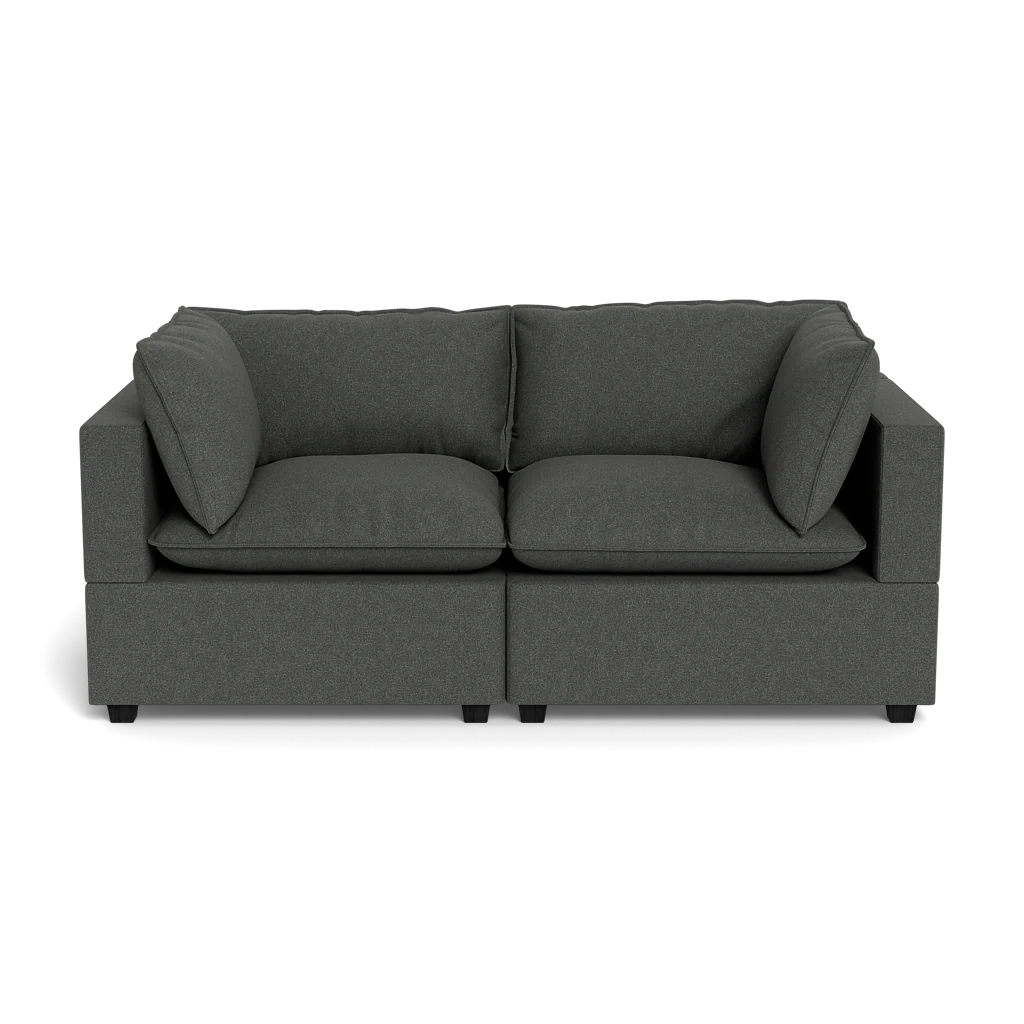 Kova Pillow Cushion 86" Modular Couch/Sofa - Image 14
