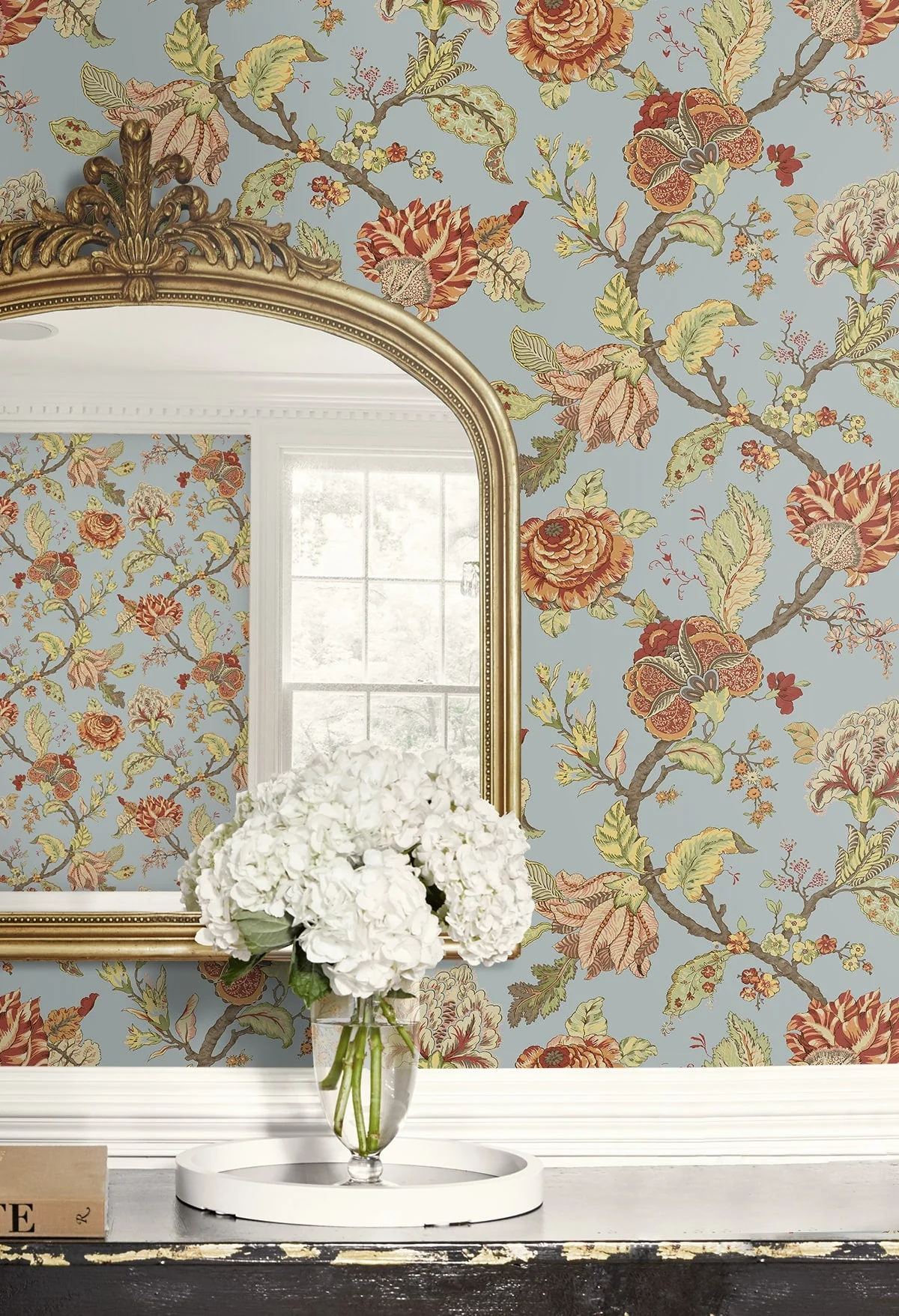Lana Jacobean Floral Prepasted Wallpaper - Image 18