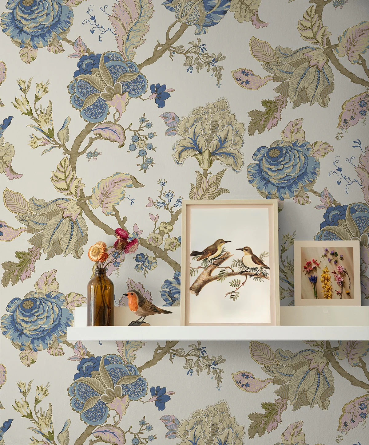 Lana Jacobean Floral Prepasted Wallpaper - Image 38