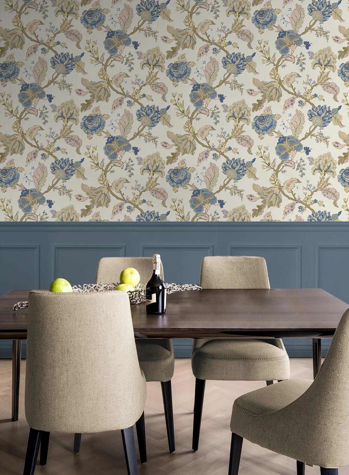 Lana Jacobean Floral Prepasted Wallpaper - Image 39