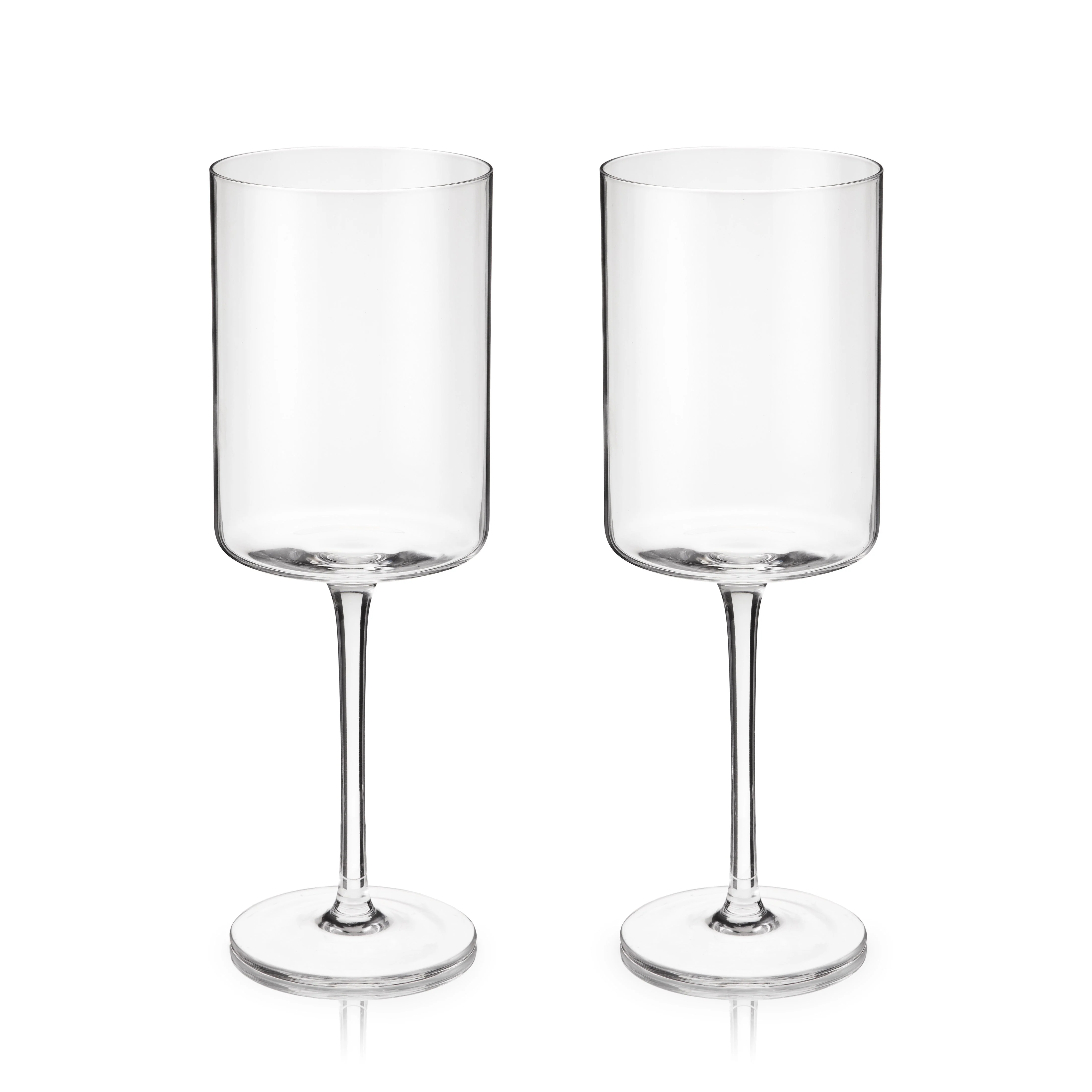 Laurel Crystal Red Wine Glasses Set of 2 - Image 4