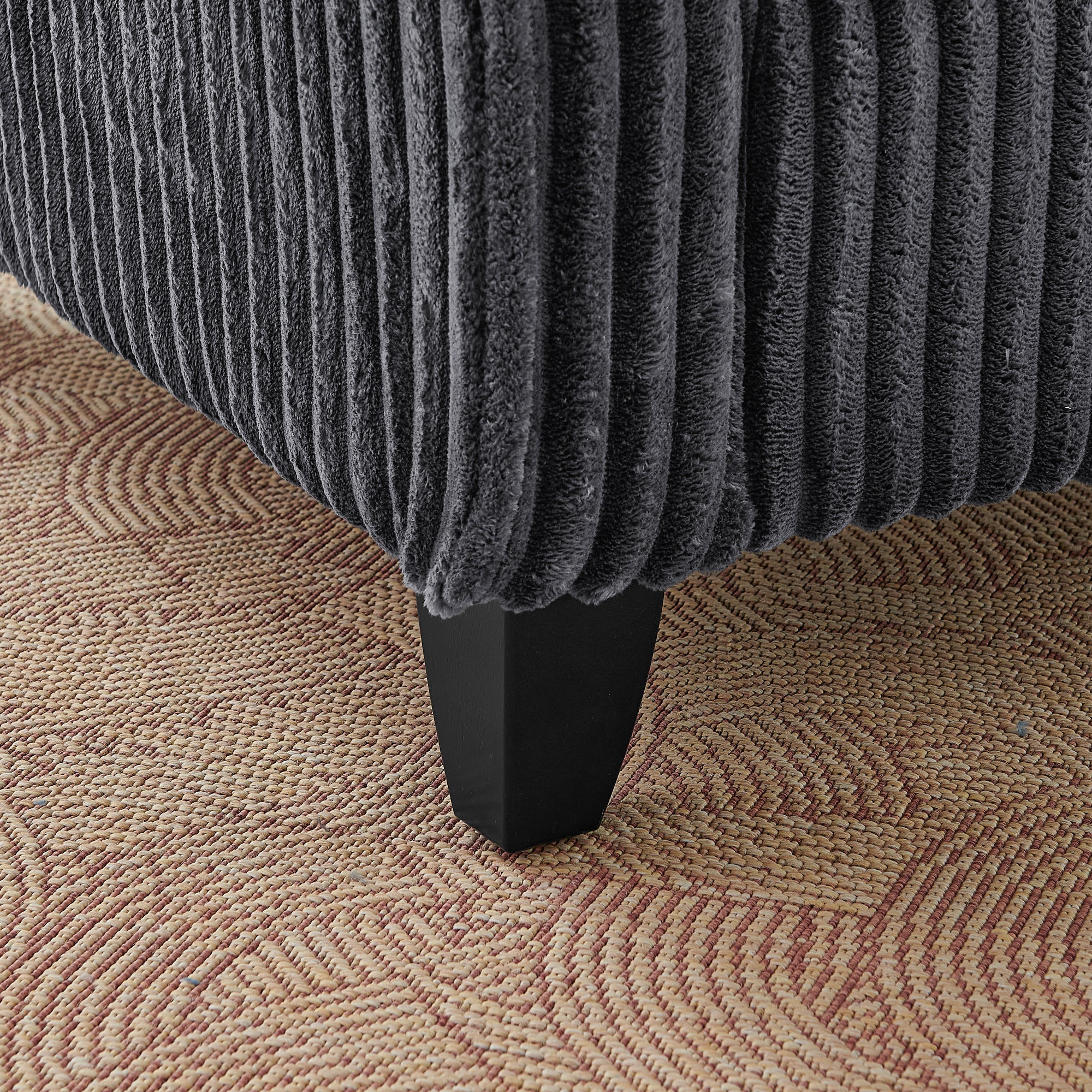 Lazy Sofa Chair with a Backrest - Grey - Image 5