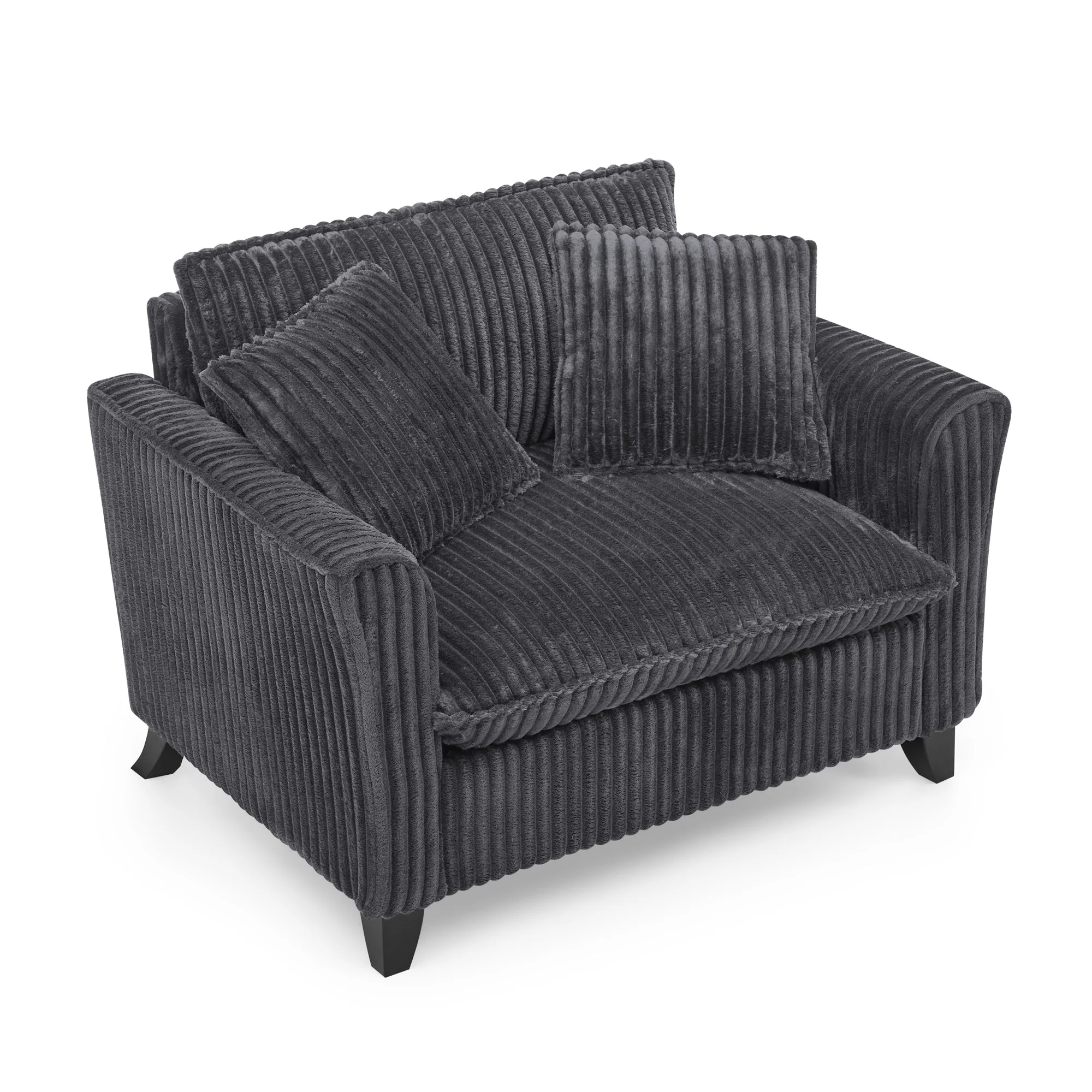 Lazy Sofa Chair with a Backrest - Grey - Image 6