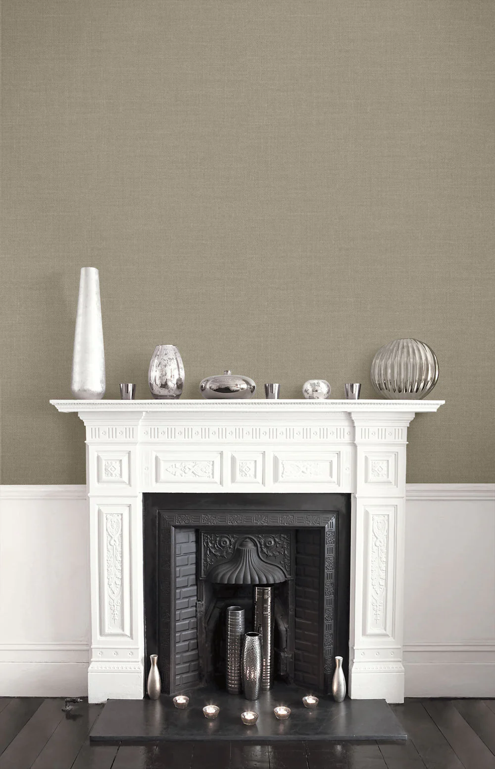 Living with Art Hopsack Embossed Vinyl Unpasted Wallpaper - Image 15