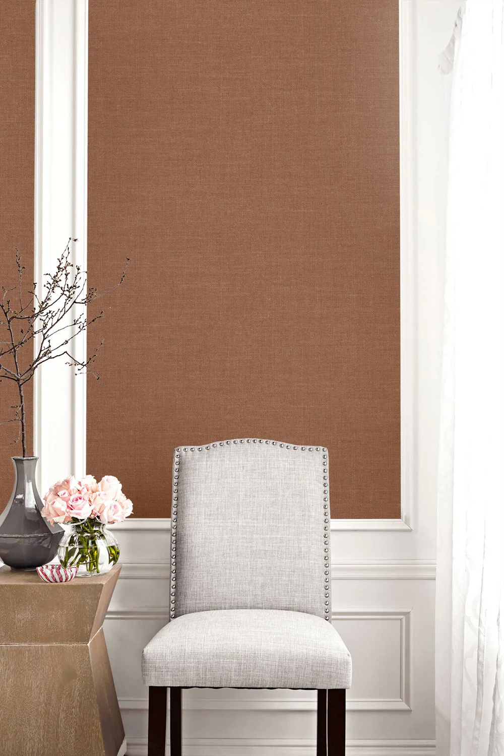 Living with Art Hopsack Embossed Vinyl Unpasted Wallpaper - Image 41