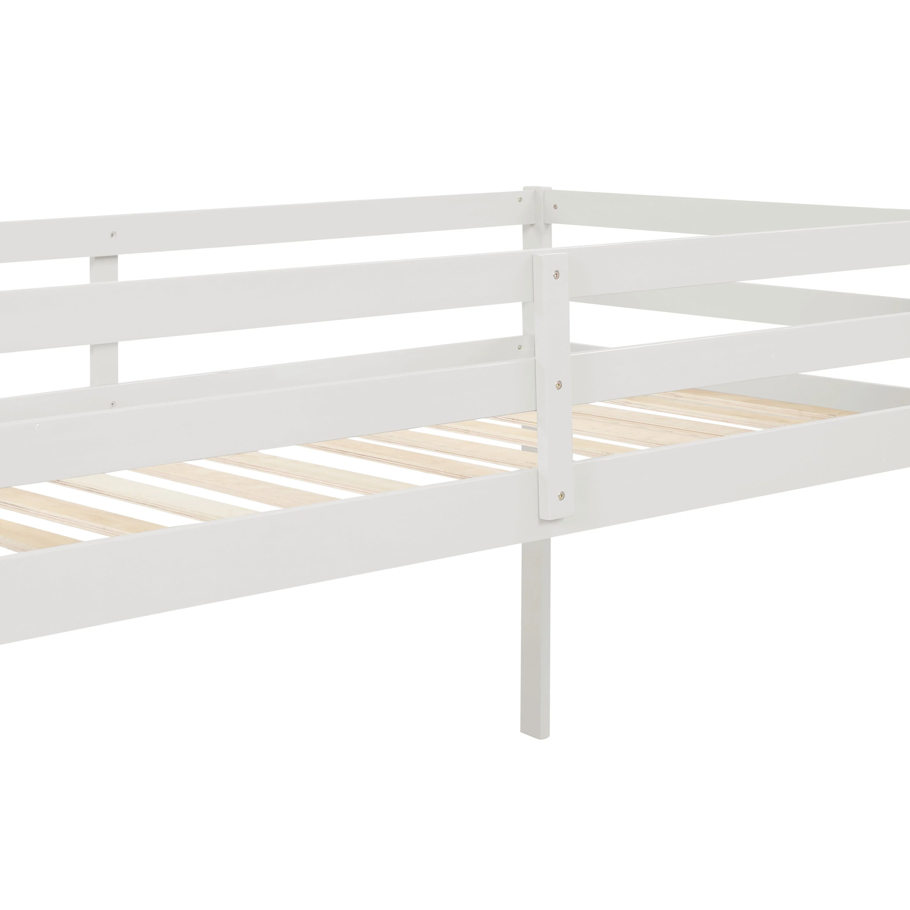 Loft Bed with Staircase - White - Image 8