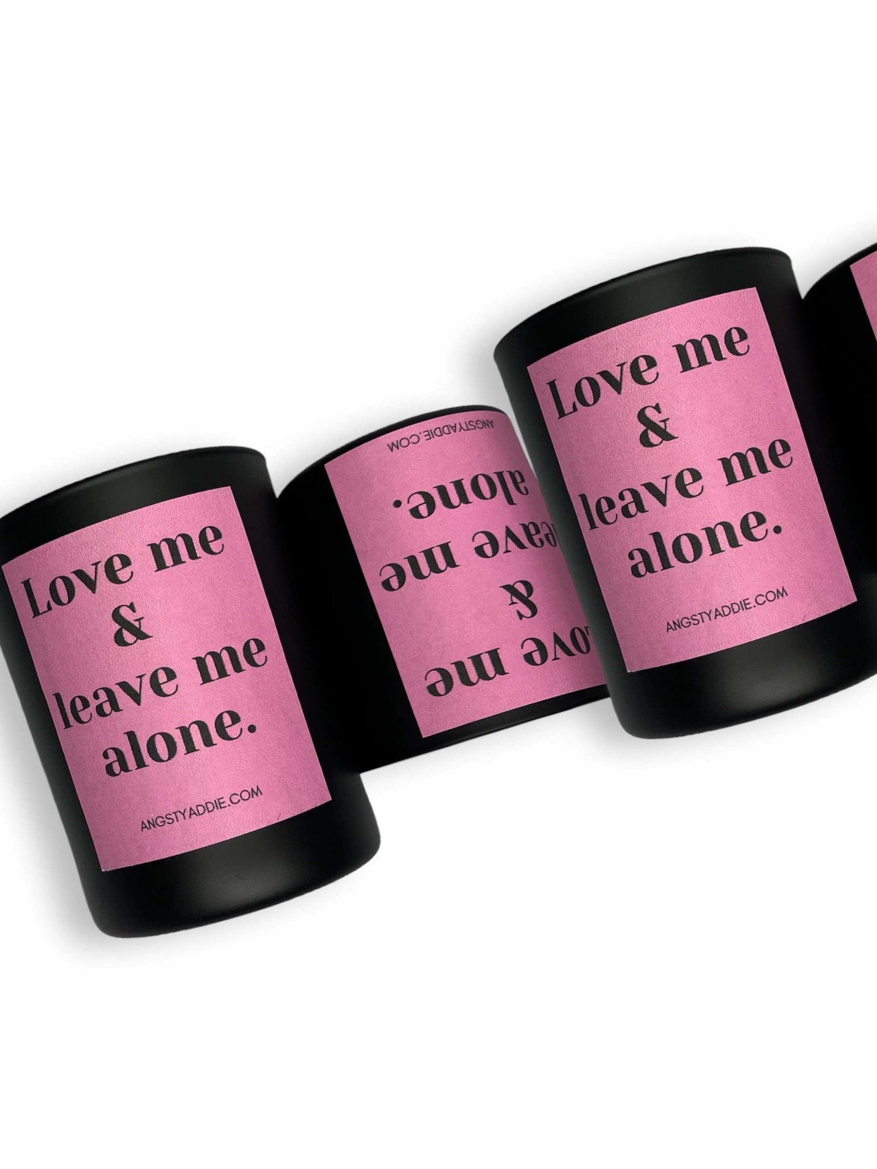 Love Me & Leave Me Alone candle - Image 4