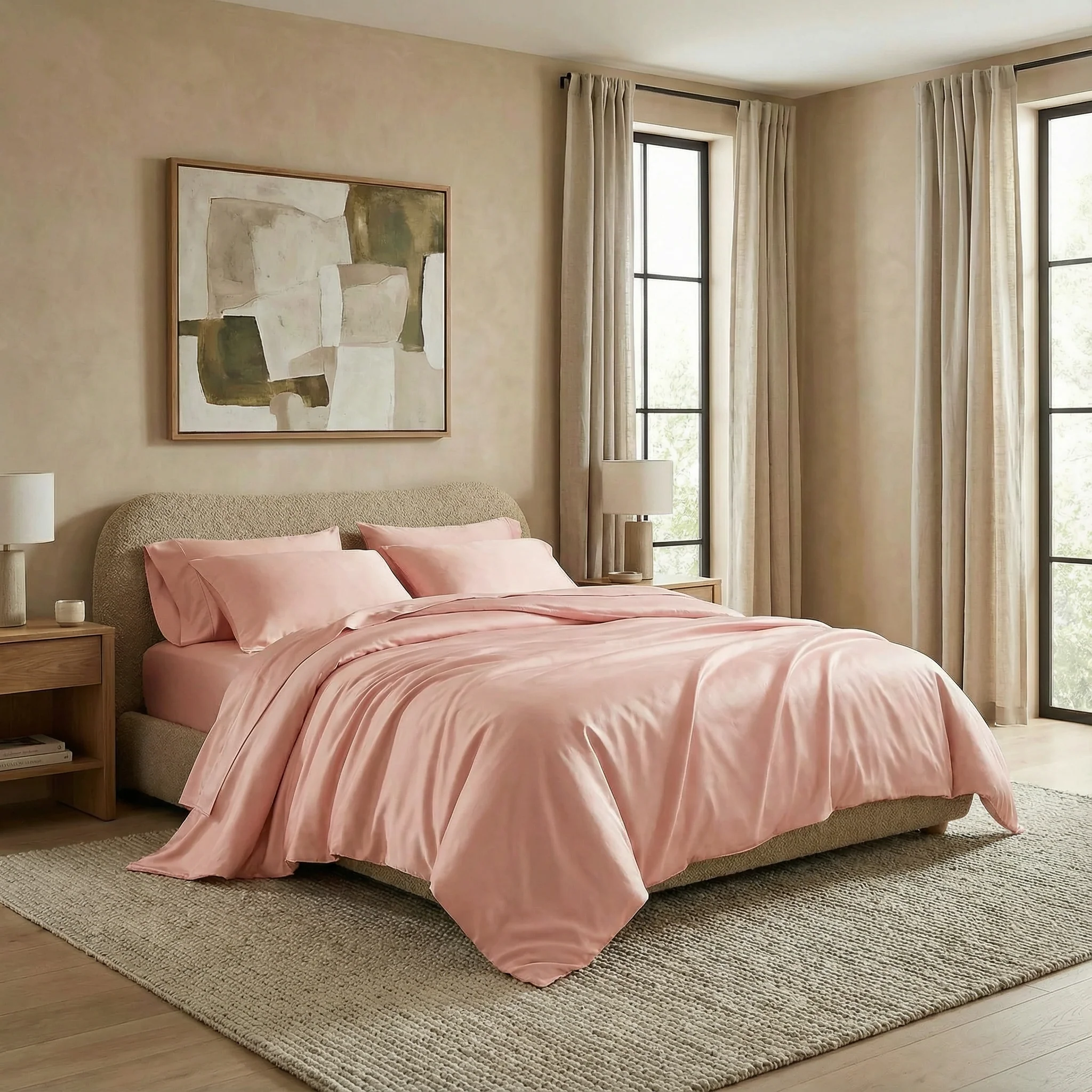 Luxe Bamboo Duvet Cover - Image 5