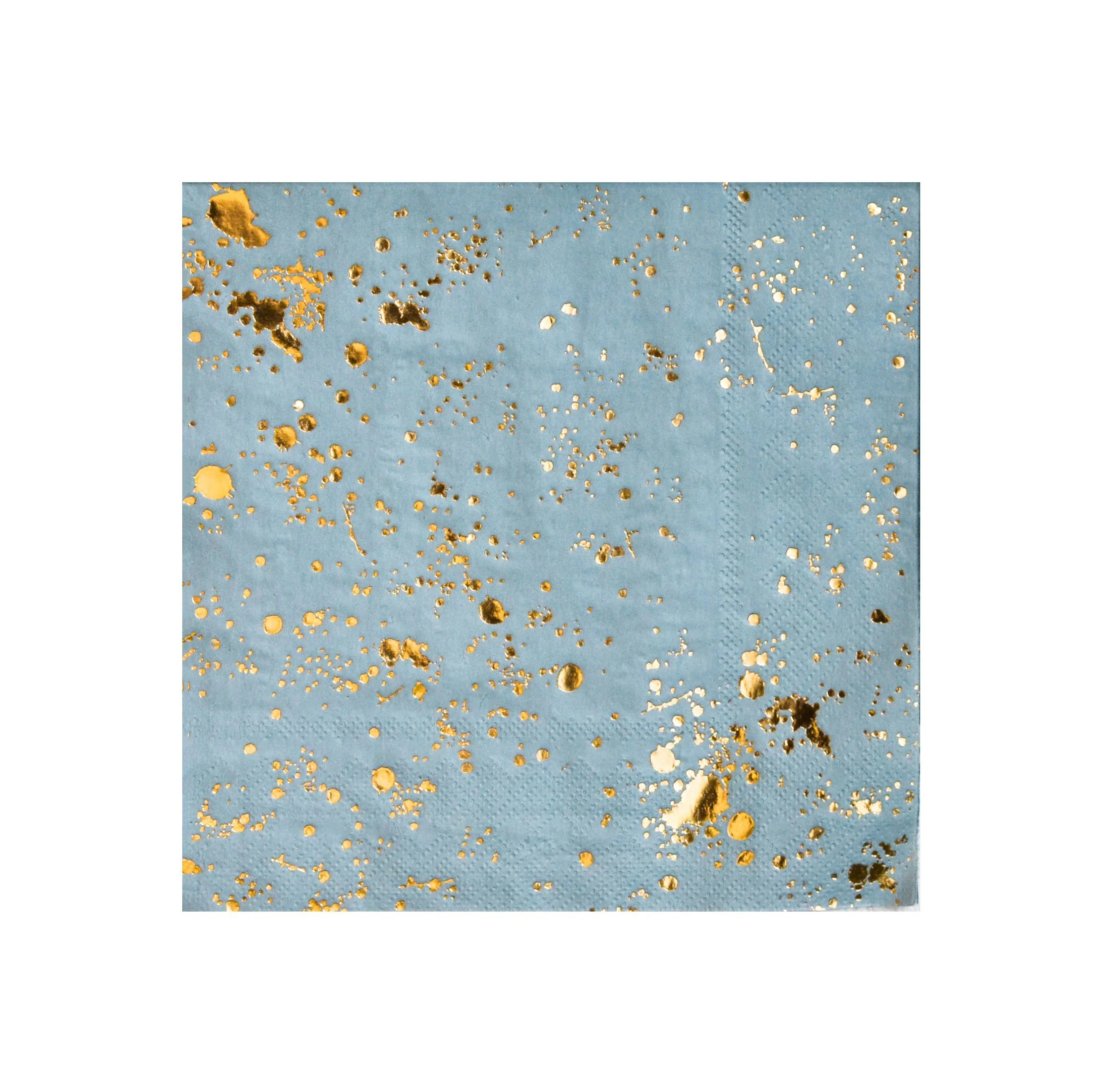 Malibu - Blue Splash Lunch Paper Napkins - Image 2