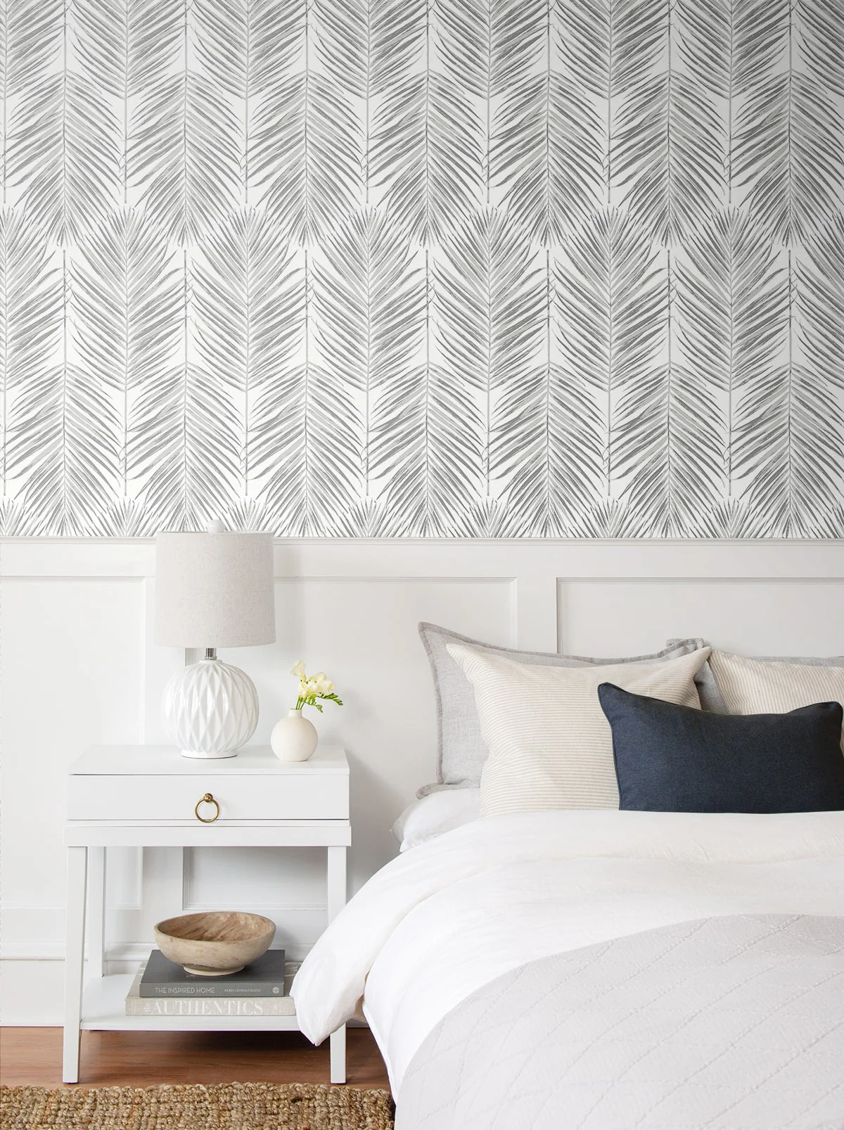 Marina Palm Coastal Unpasted Wallpaper - Image 15